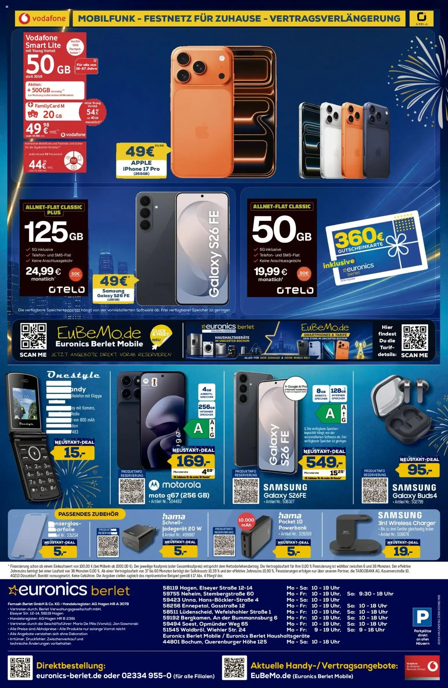 Euronics Berlet: RIESIGER NEU-START! NACH UMBAU IN LÜDENSCHEID von 15. Oktober bis 21. Oktober 2026 - Prospekt seite 8