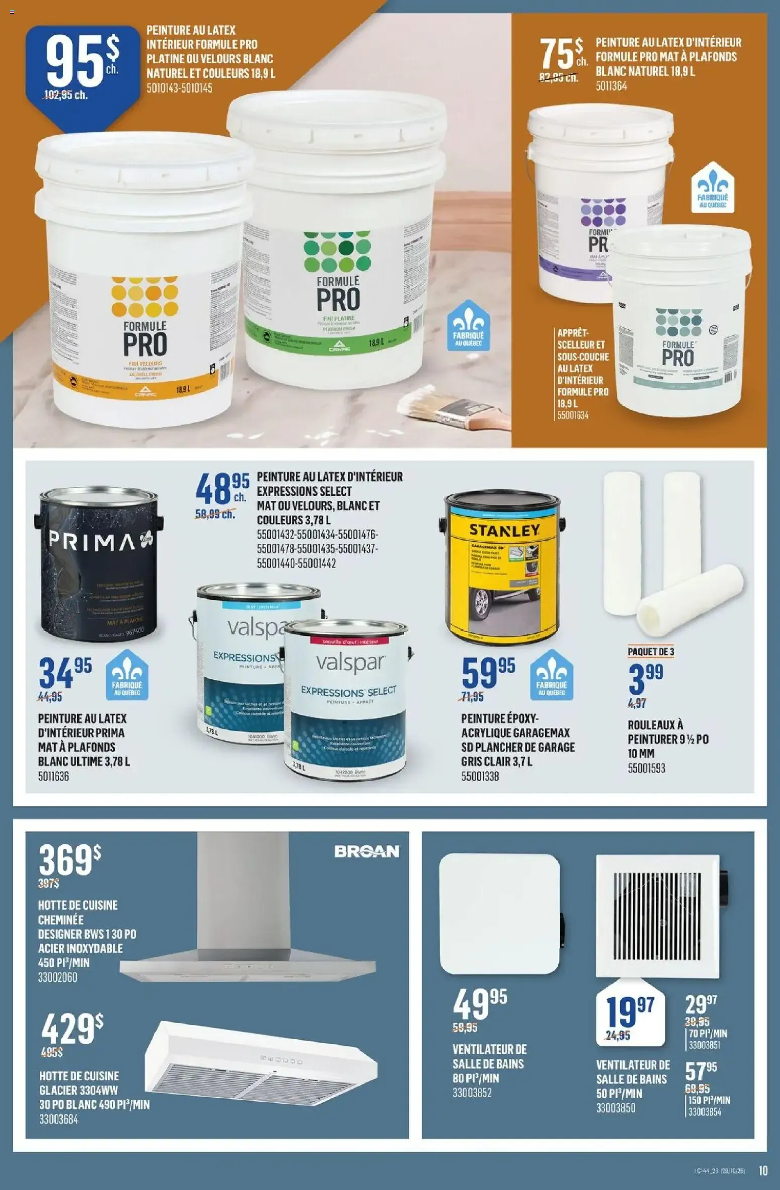 Canac circulaire from October 29 to November 4 2026 - flyer page 10