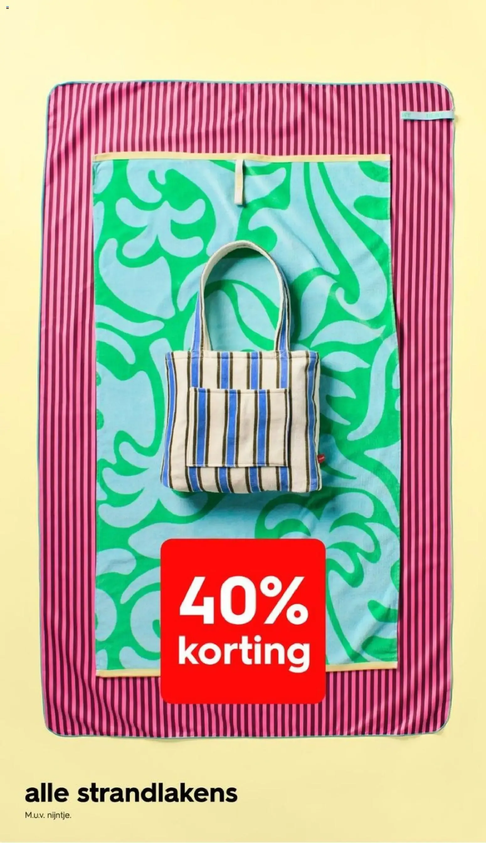 HEMA - 40% de descuento en textiles de cocina sueltos van 13 juli tot 19 juli 2026 - Folder pagina 14