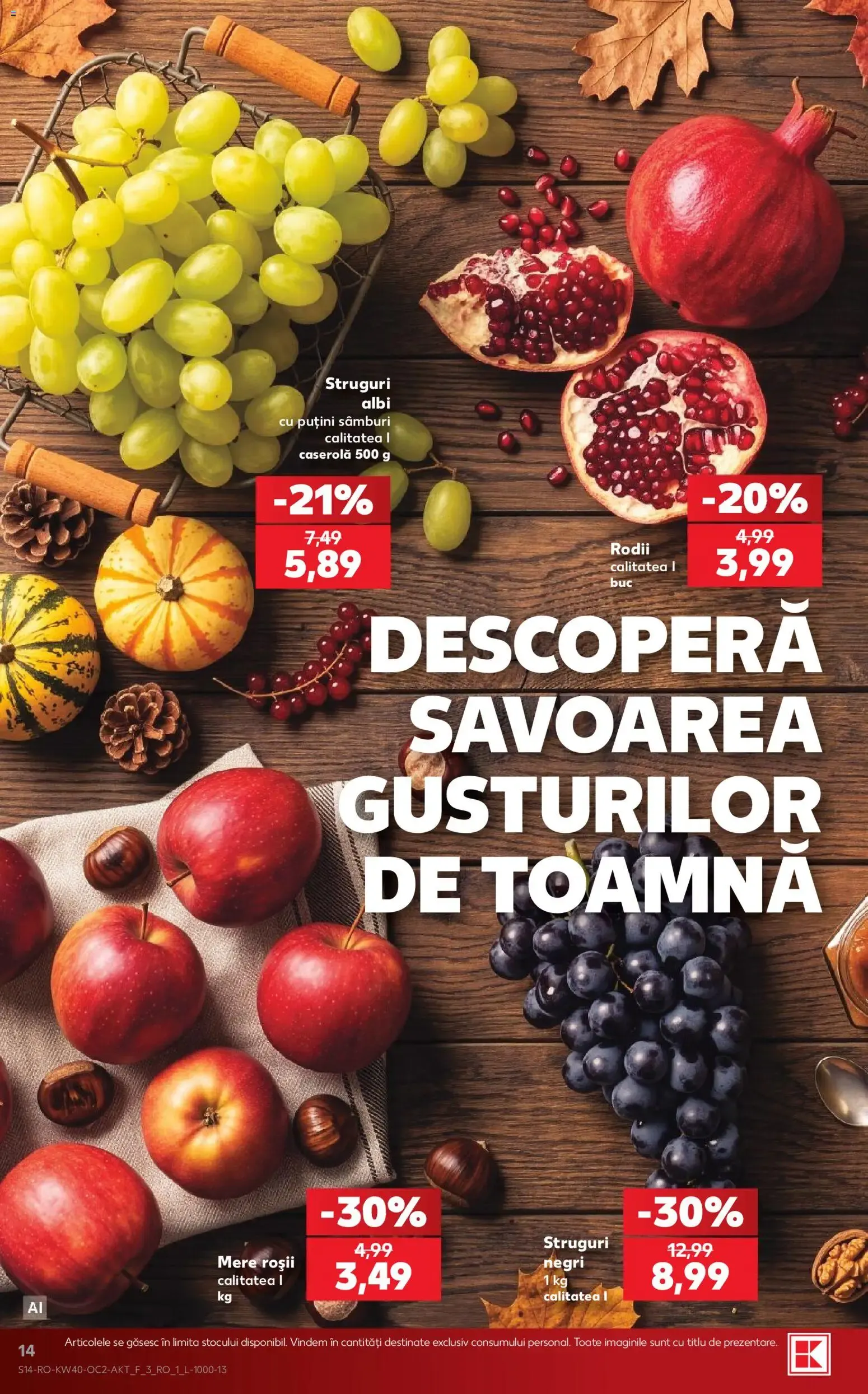 Catalog Kaufland Catalog 30.09.2026 - Revista si Oferta de la 30 septembrie până la 6 octombrie 2026 - Revista Pagina 14