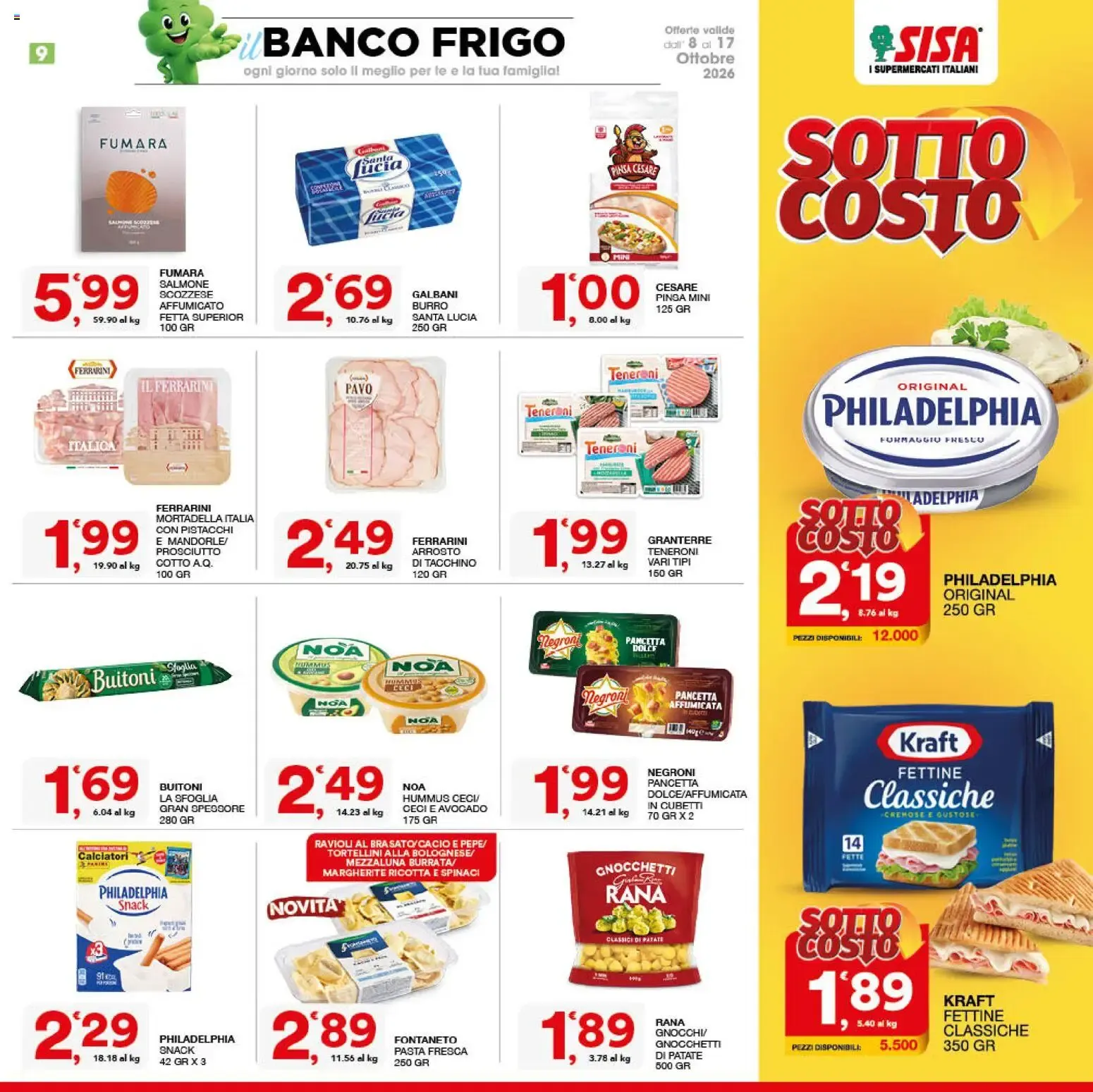 Nuovo SISA volantino dal 08/10/2026 > offerte anteprima 🛍️ da 8 ottobre a 17 ottobre di 2026 - Pagina del volantino 9