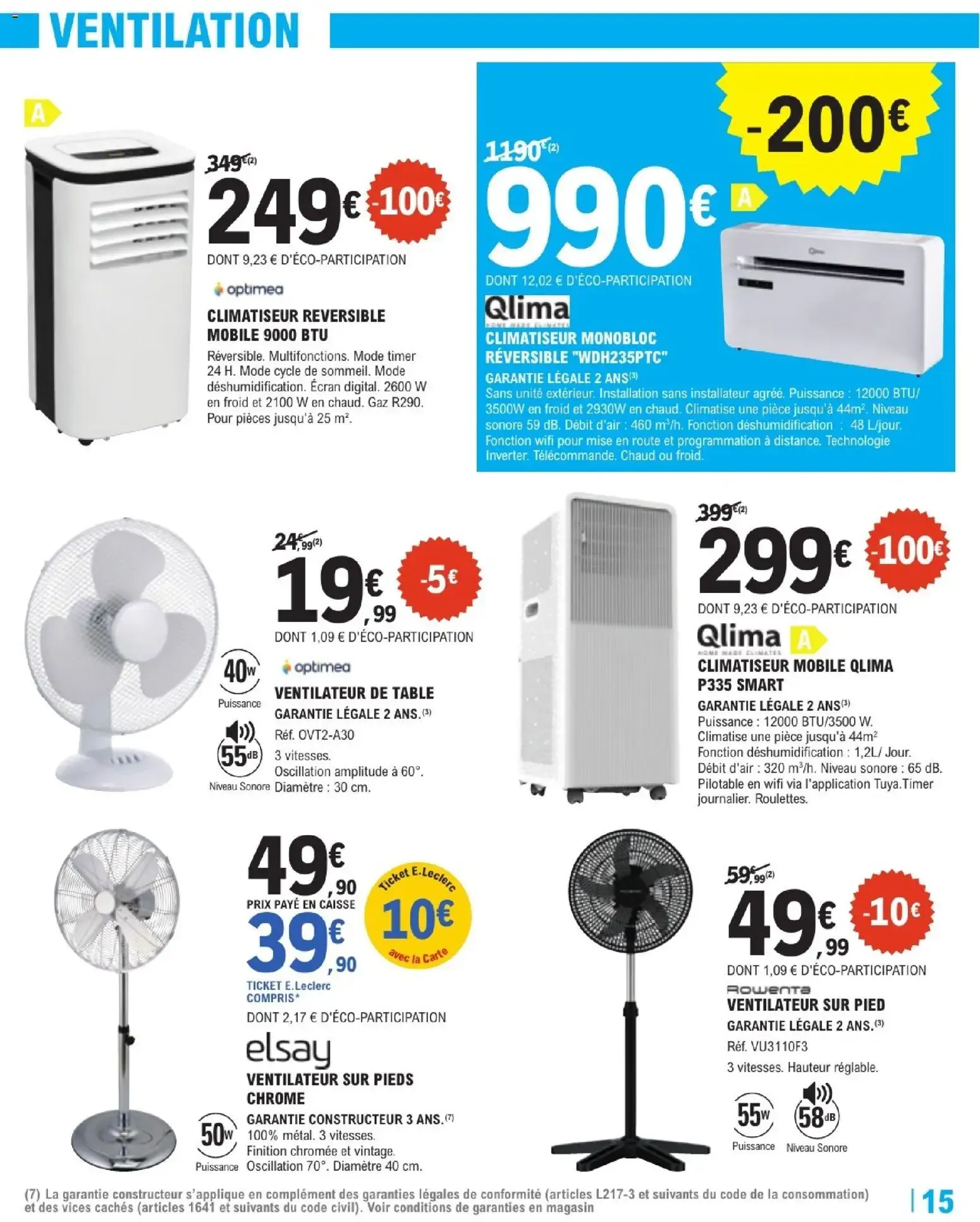 Brico E.Leclerc catalogue à partir du 23/06/2026 - promo en ligne du 23 juin au 11 juillet 2026 - Catalogue page 15