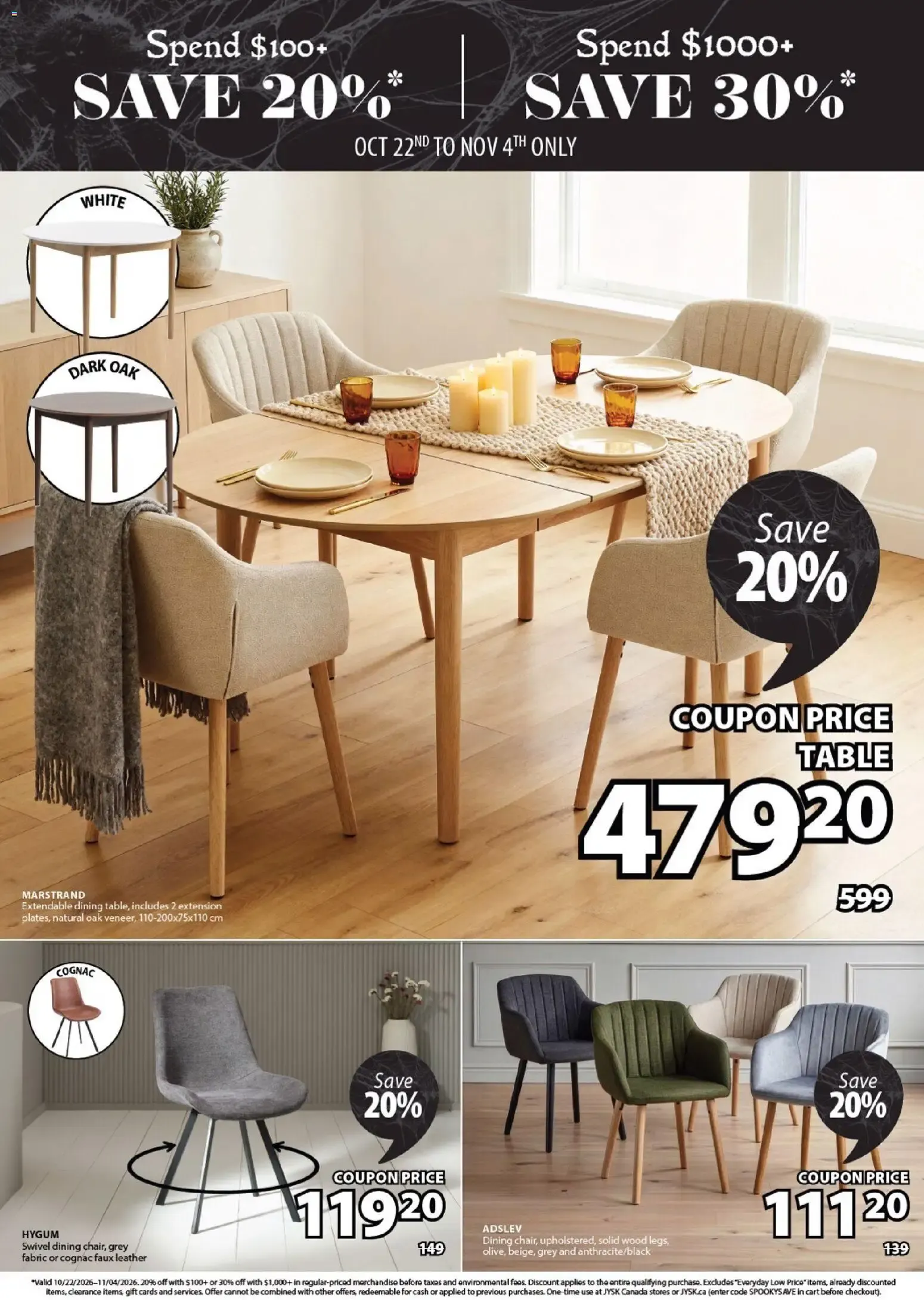 SPOOKY COUPON from October 22 to November 4 2026 - flyer page 2