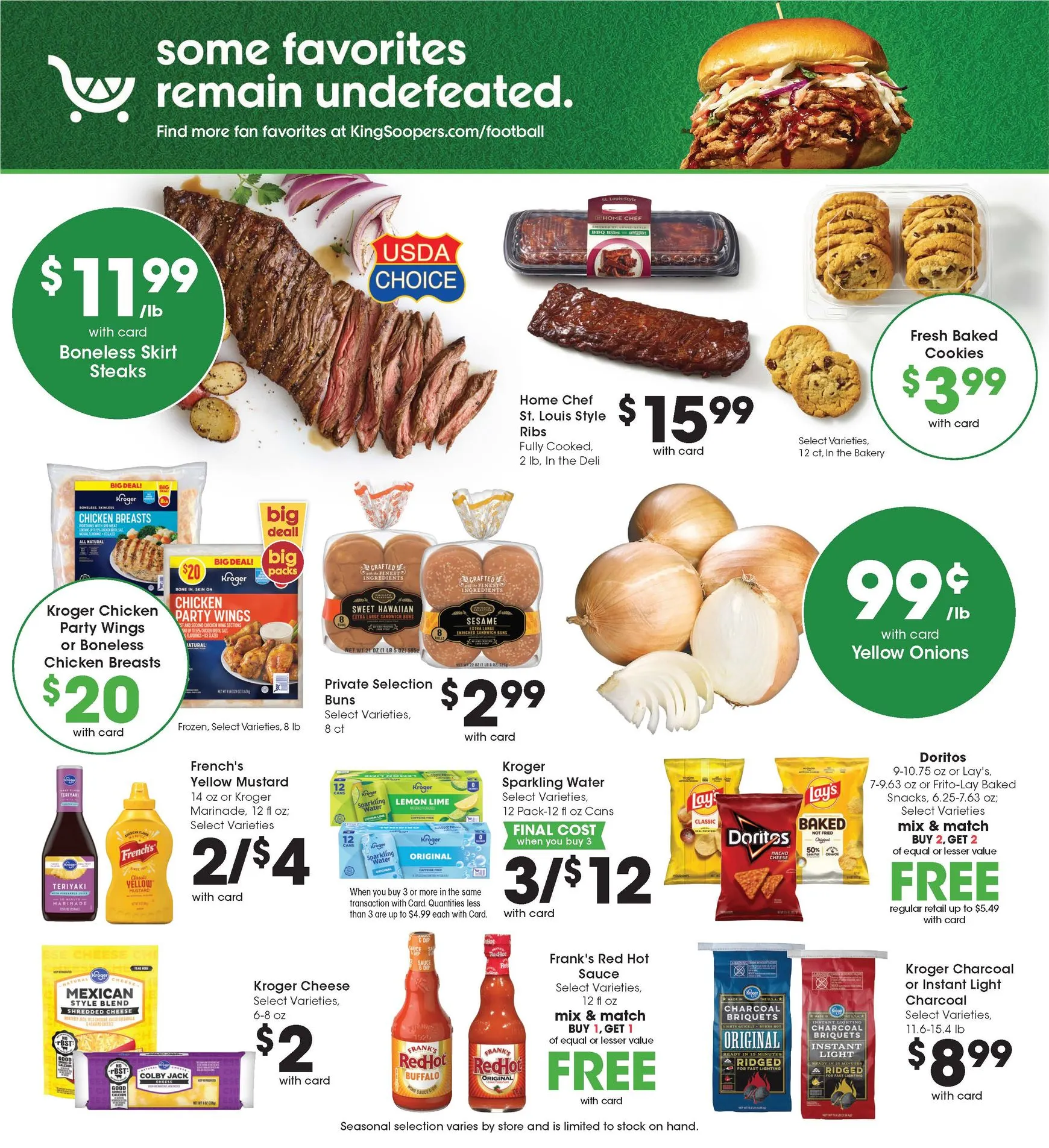 Weekly ad Current King Soopers leaflet valid from Wednesday 09/30/2026 to Tuesday 10/06/2026 from September 30 to October 6 2026 - Page 8