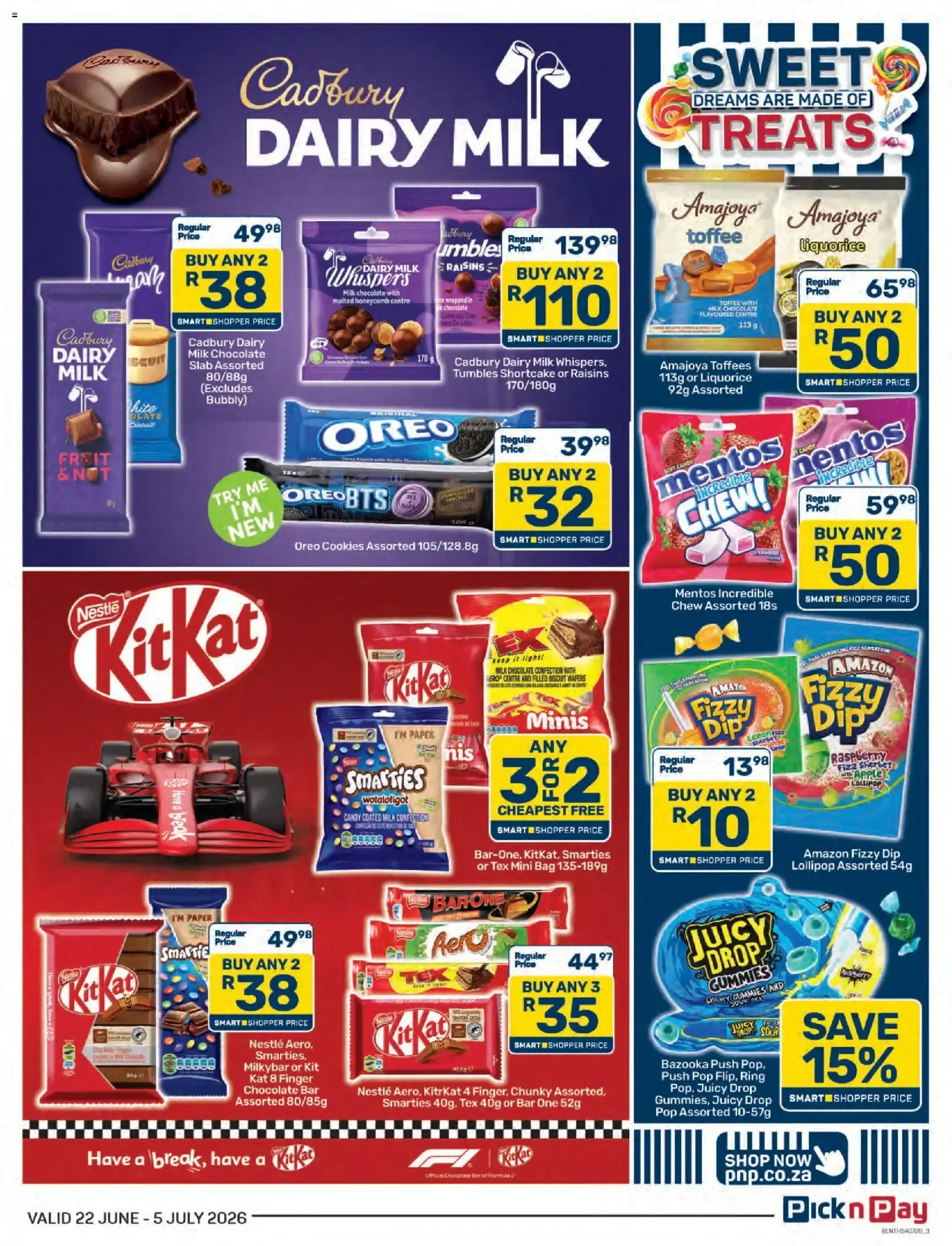 Pick n Pay - Sweets & Treats Specials (22/06/2026 - 05/07/2026) Online from 22 June to 5 July 2026 - Catalogue Page 3