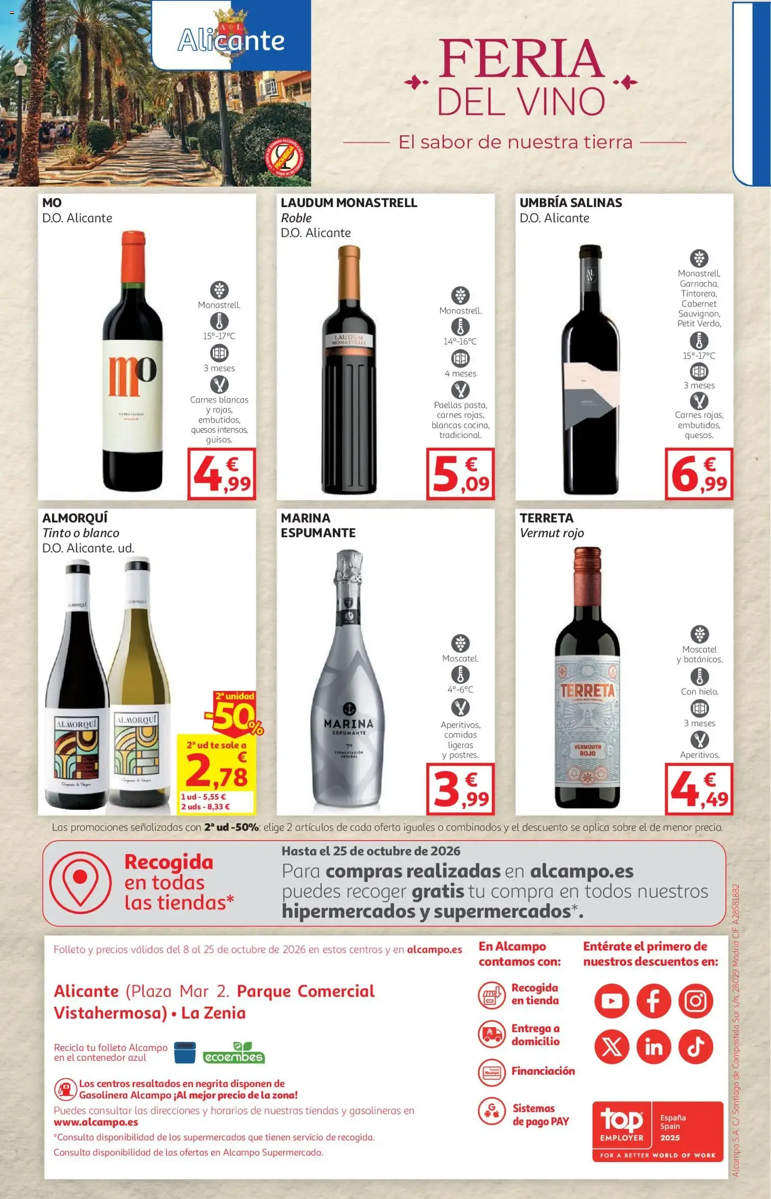 Catálogo de Feria del Vino Alcampo 8 de octubre al 25 de octubre 2026 - Página 36