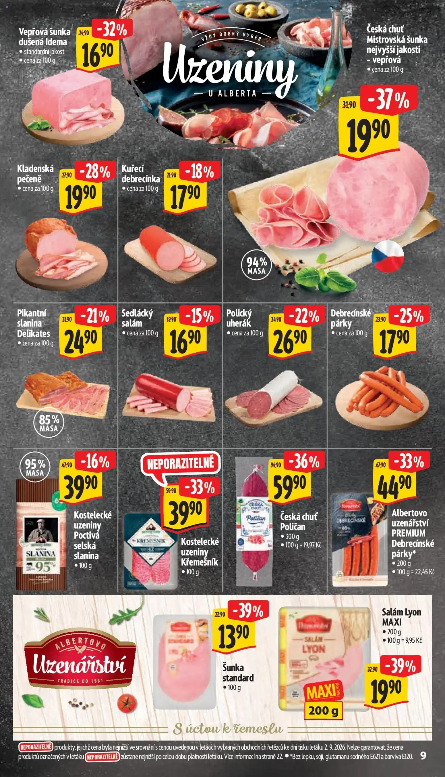 Albert leták - Hypermarket od 09.09.2026 - Akční leták - 9. září 15. září 2026 - Page 15