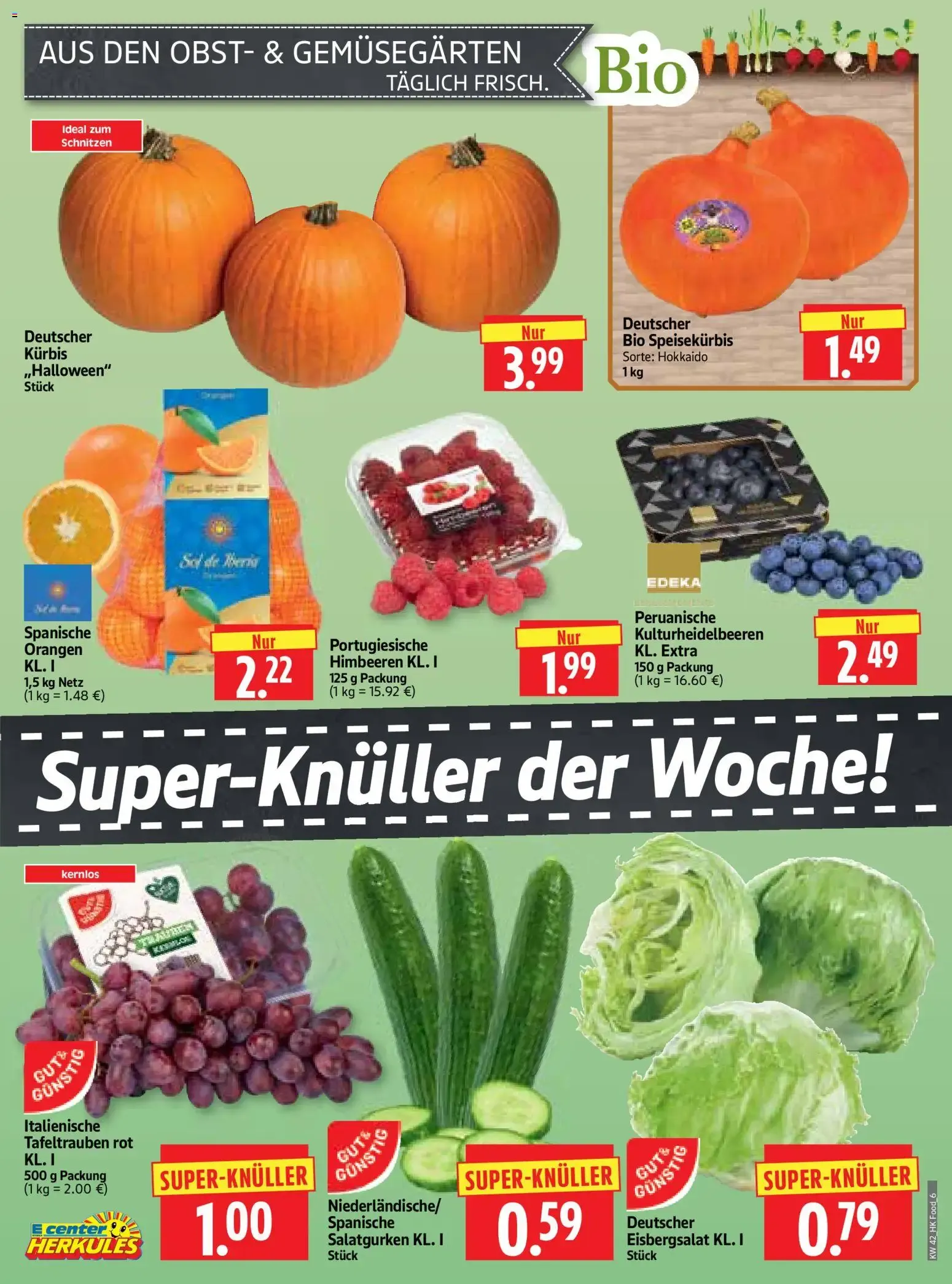 HERKULES EDEKA APP Prospekt von 12. Oktober bis 17. Oktober 2026 - Prospekt seite 6