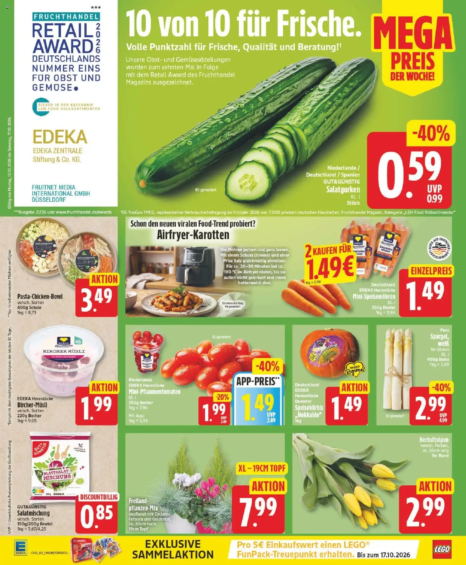 Jetzt wieder da! Kleben & Sparen von 12. Oktober bis 17. Oktober 2026 - Prospekt seite 2