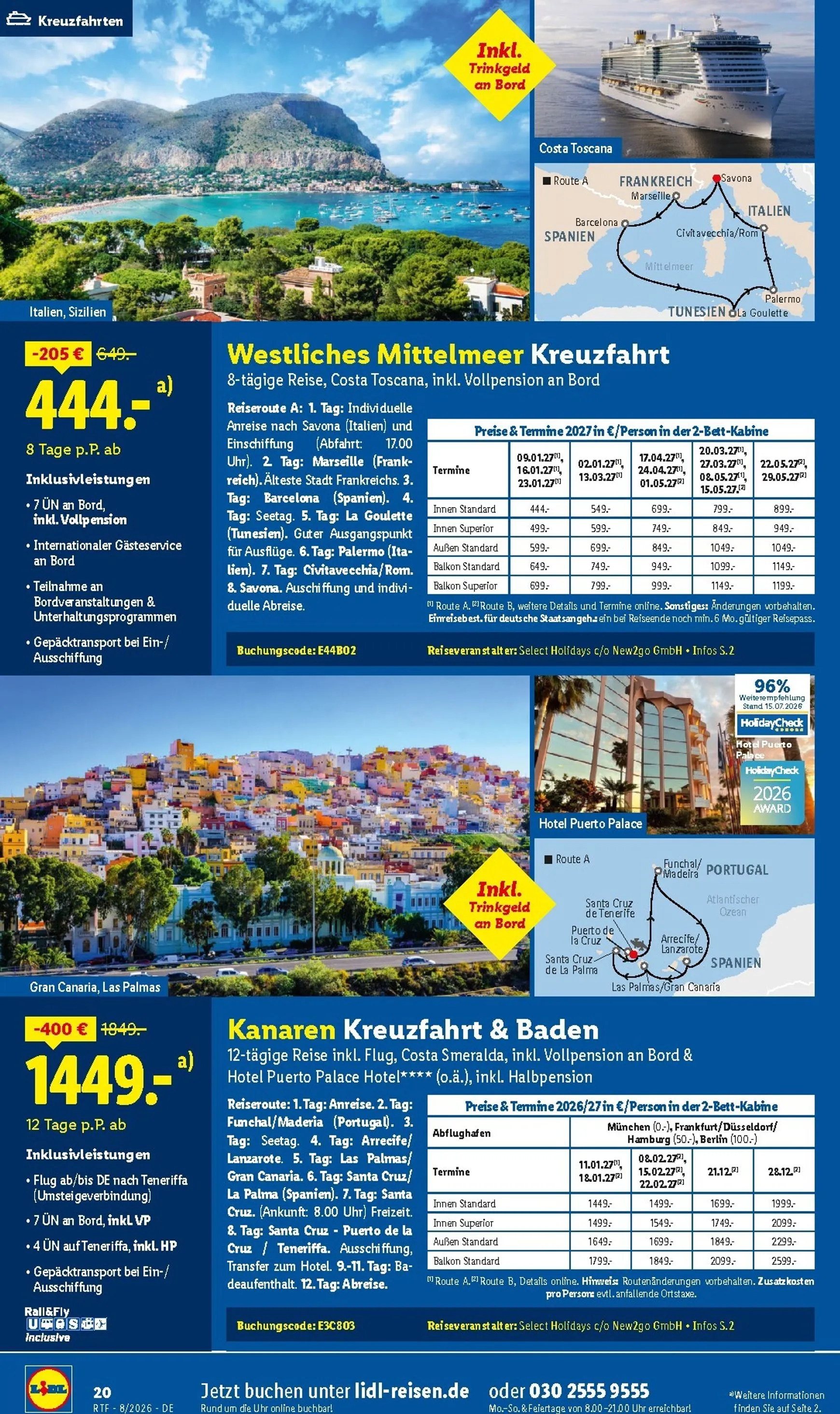 Lidl Kultur erleben & Sonne tanken von 12. August bis 15. September 2026 - Prospekt seite 20