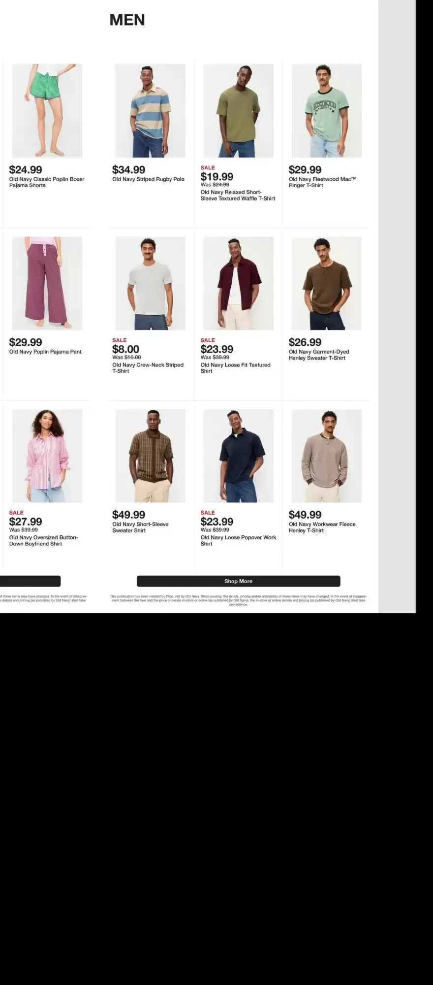 Weekly ad Old Navy 4th of July Sale: Deep Deals from June 29 to July 5 2026 - Page 4