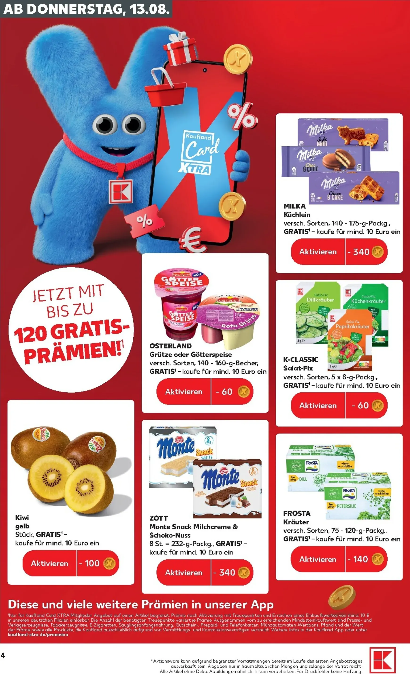 Neuer Kaufland - August Highlights Prospekt – von Donnerstag 13.08.2026 bis Mittwoch 26.08.2026 von 13. August bis 26. August 2026 - Prospekt seite 4