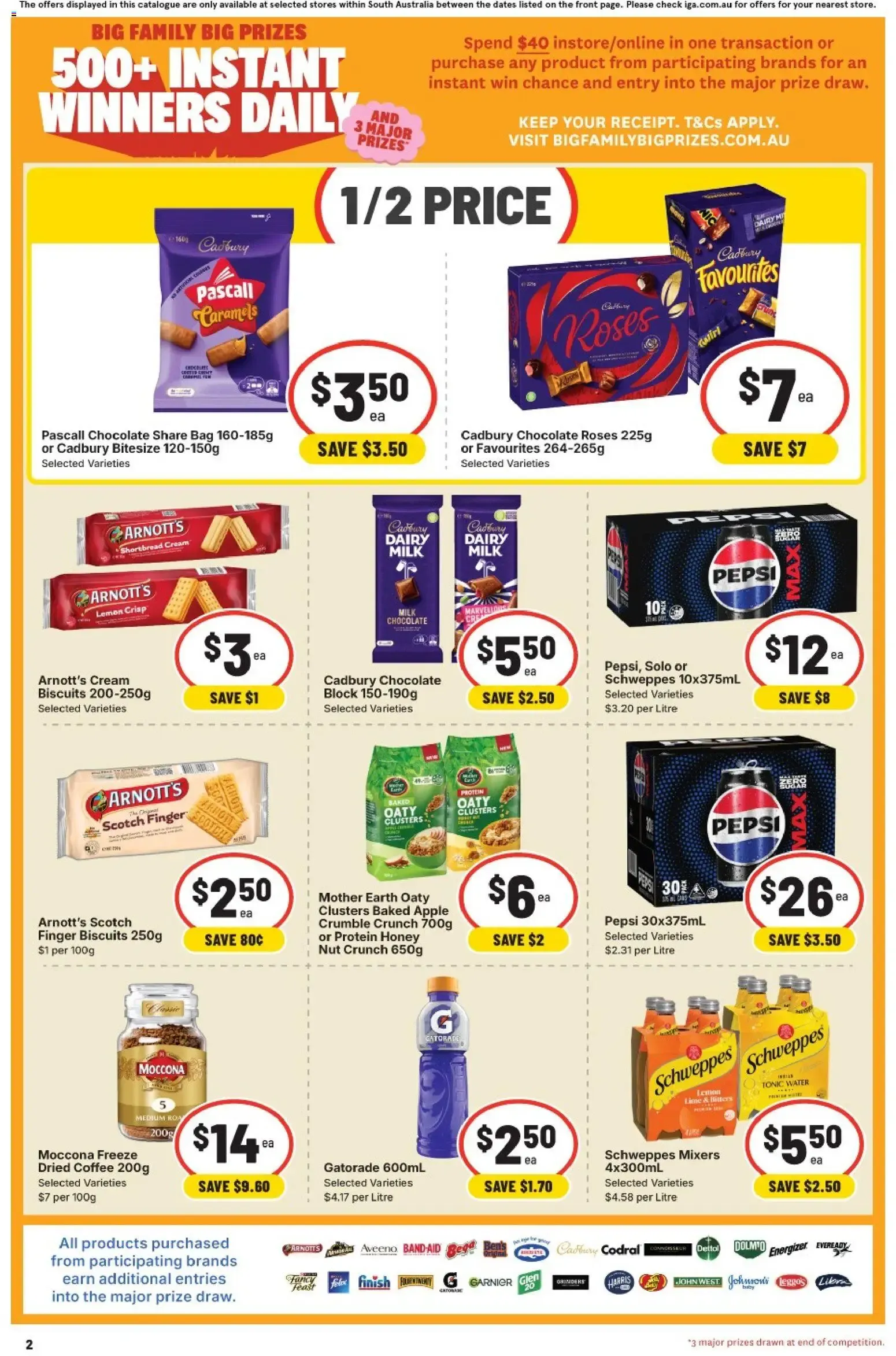 IGA Big Family Big Prizes - Catalogue valid from 8 July to 14 July 2026 - page 2
