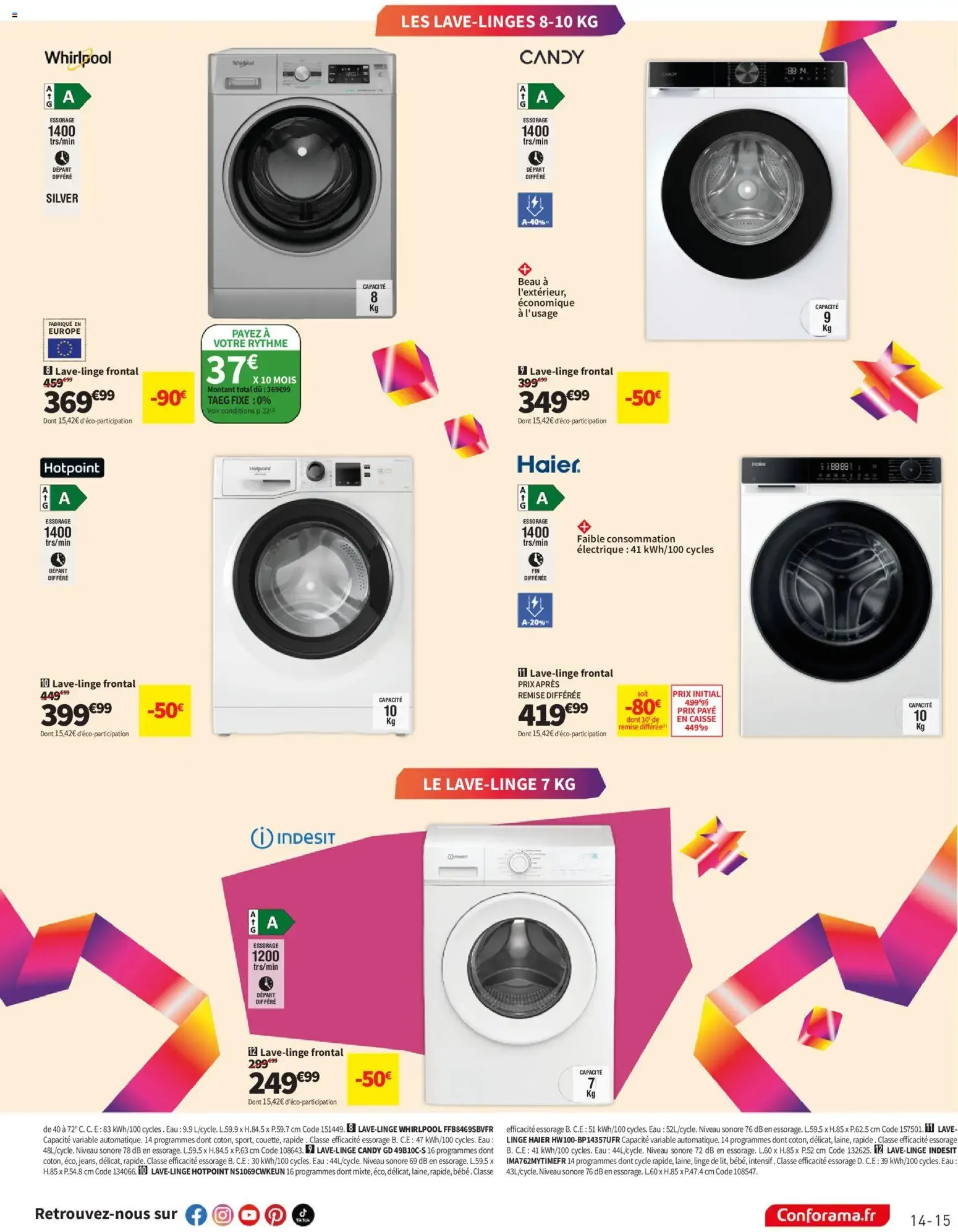 Joyeux Conforanniv! Toujours plus de promos! du 8 septembre au 28 septembre 2026 - Catalogue page 15