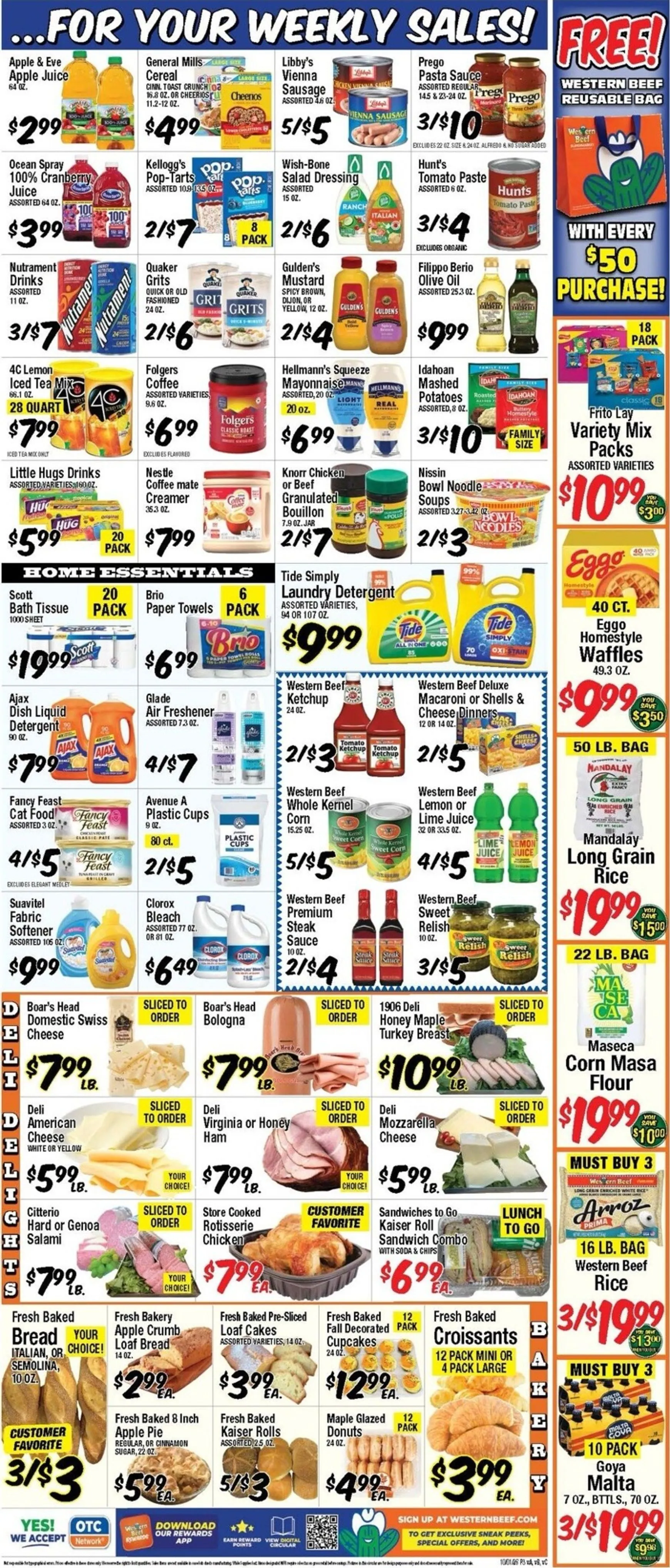 Weekly ad Current Western Beef - Elmont leaflet valid from Thursday 10/01/2026 to Wednesday 10/07/2026 from October 1 to October 7 2026 - Page 3
