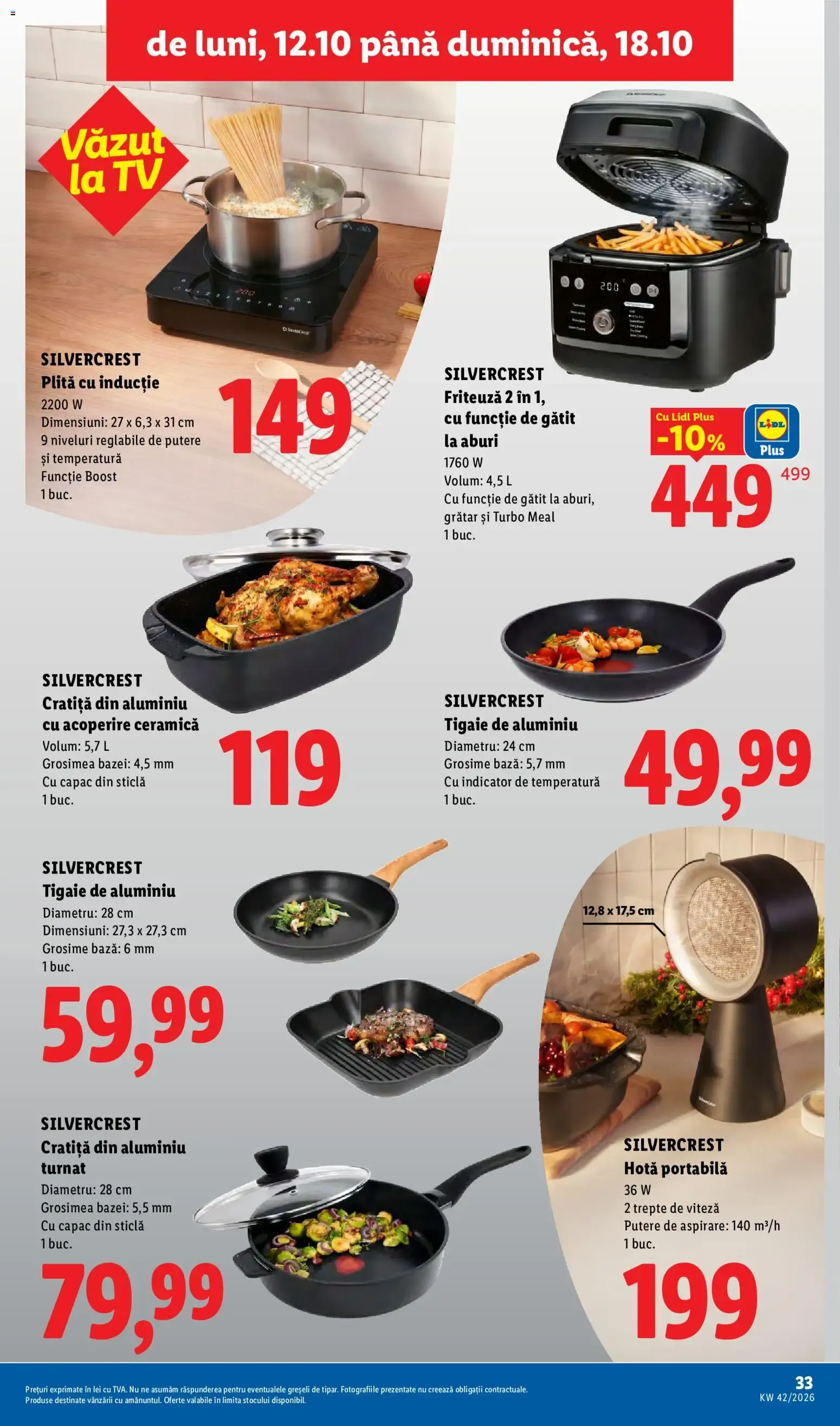 Catalog Catalog LIDL 12.10.2026 - Oferta și Revista online de la 12 octombrie până la 18 octombrie 2026 - Revista Pagina 33
