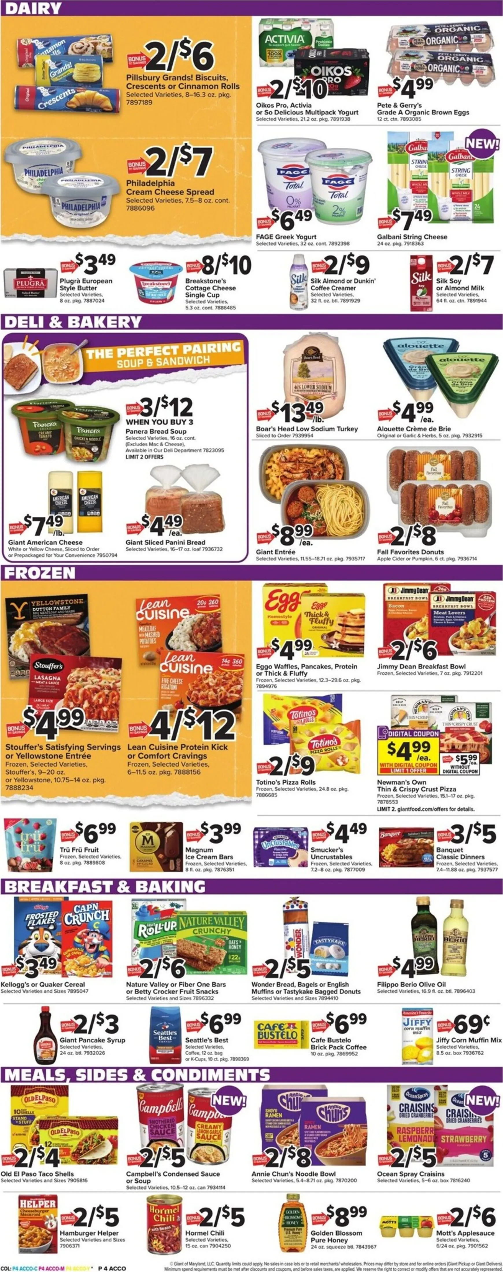 Weekly ad Giant Deal Lock: Hundreds of Deals on Fall & Winter Favorites from October 9 to October 15 2026 - Page 7