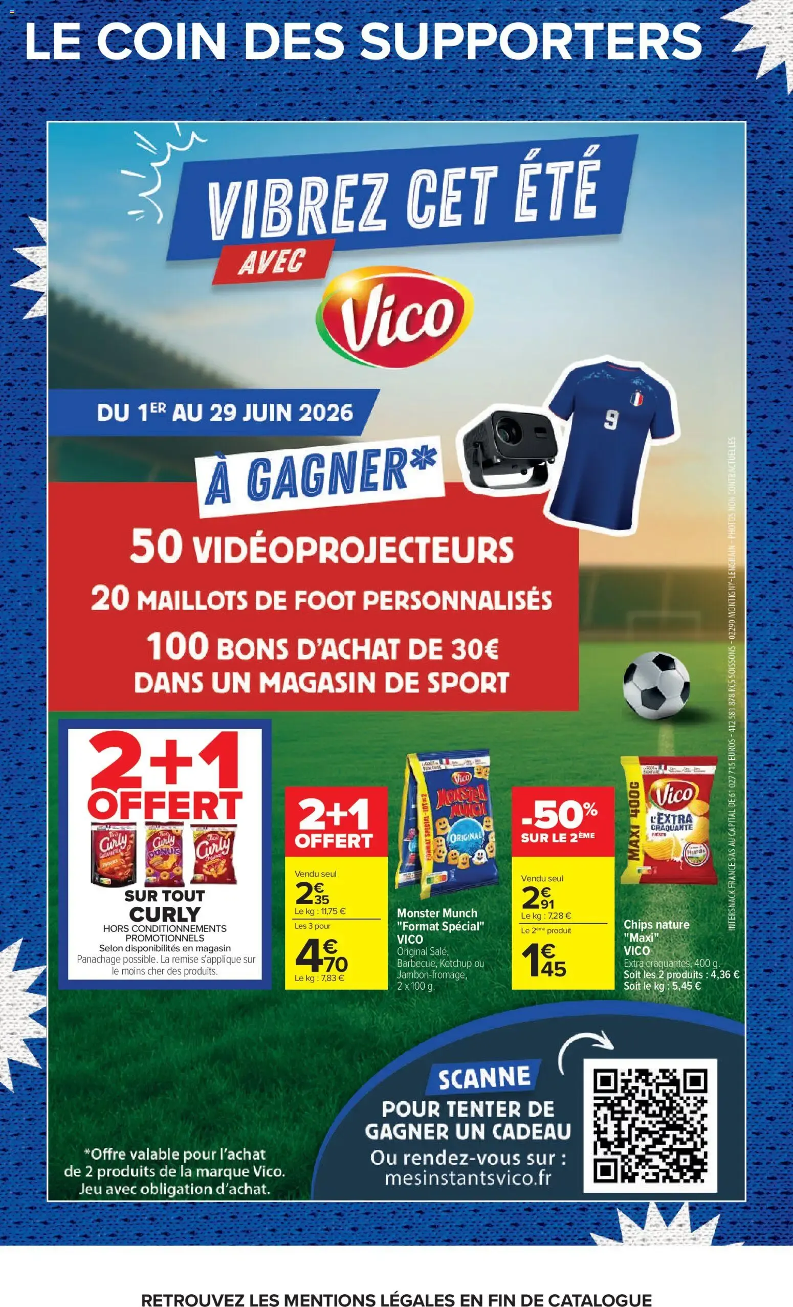 Carrefour Market Le mois des supporters à partir du 09/06/2026 - promo en ligne du 9 juin au 21 juin 2026 - Catalogue page 8