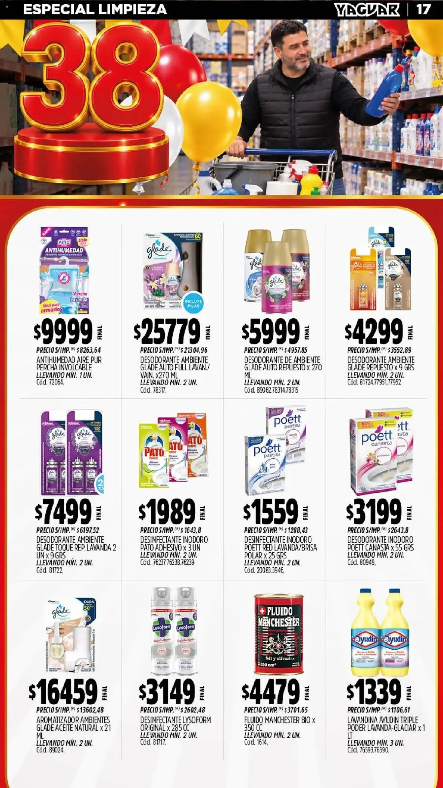 Ofertas de El Cumple del Año Mayorista Yaguar 5 de octubre al 11 de octubre 2026 - Página 15 del catálogo