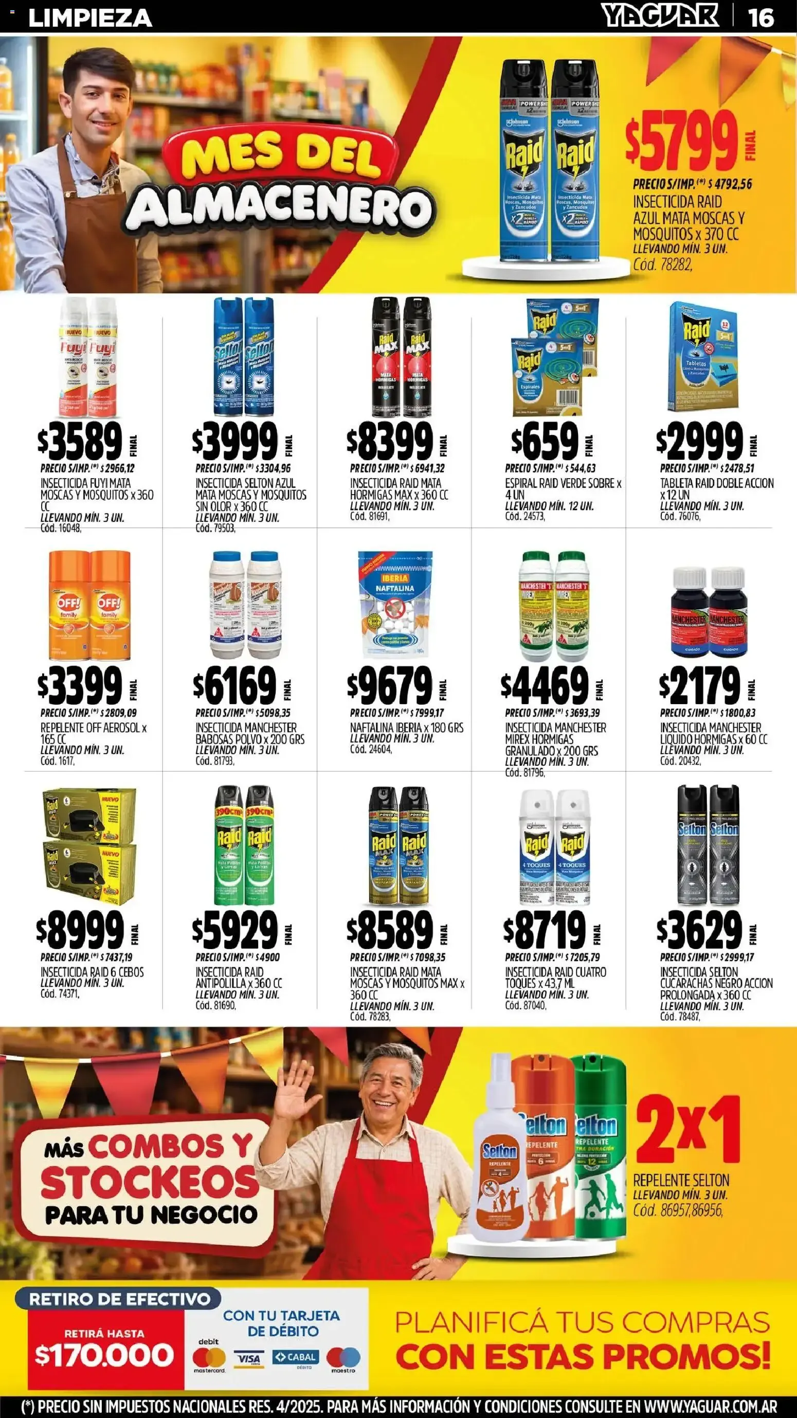 Ofertas de Mayorista Yaguar - Mes del Almacenero 31 de agosto al 5 de septiembre 2026 - Página 16 del catálogo