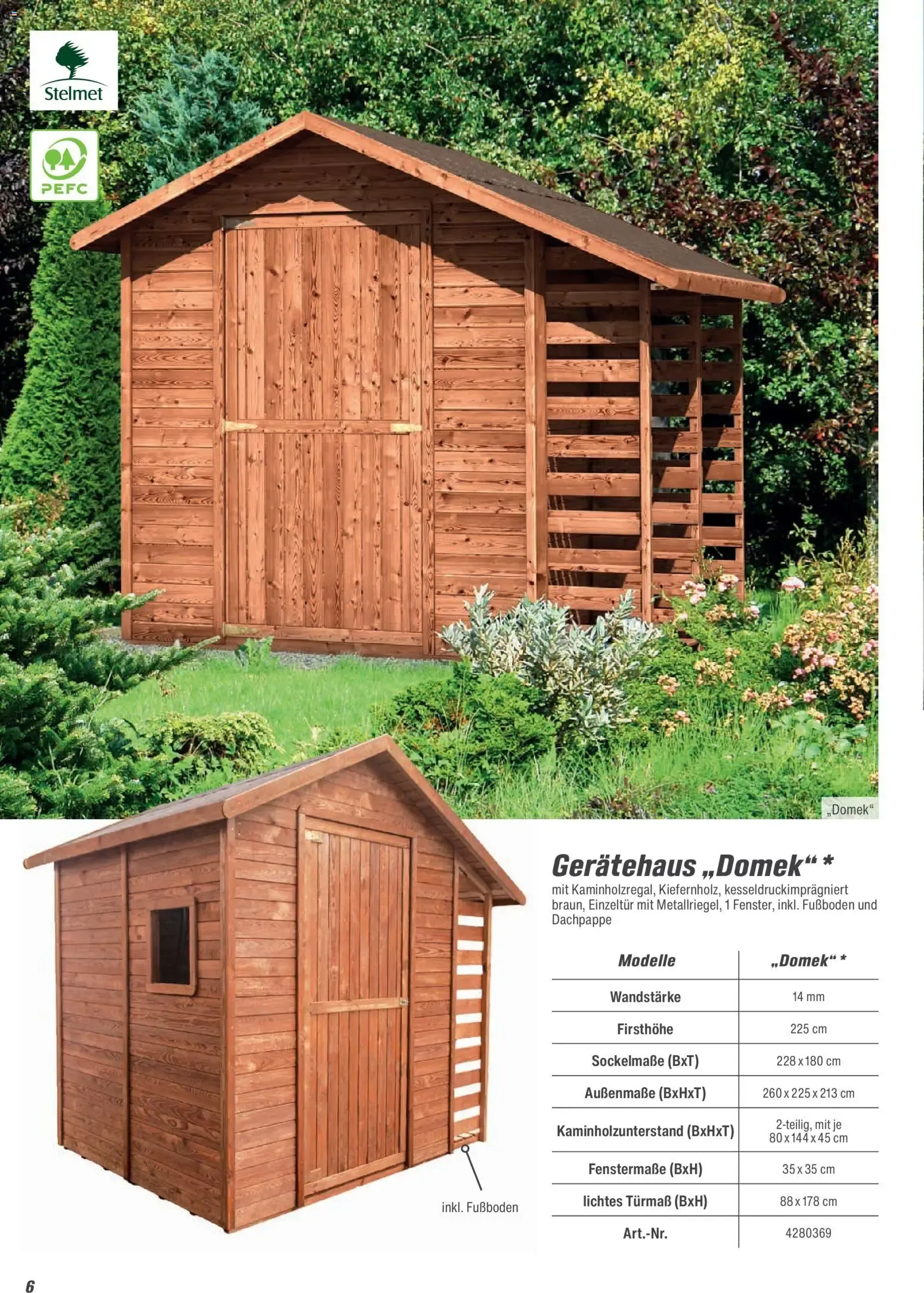 Toom Baumarkt Gartenhäuser & Carports 2026 (ab 20.02.2026) zum Blättern von 20. Februar bis 30. Juni 2026 - Prospekt seite 6