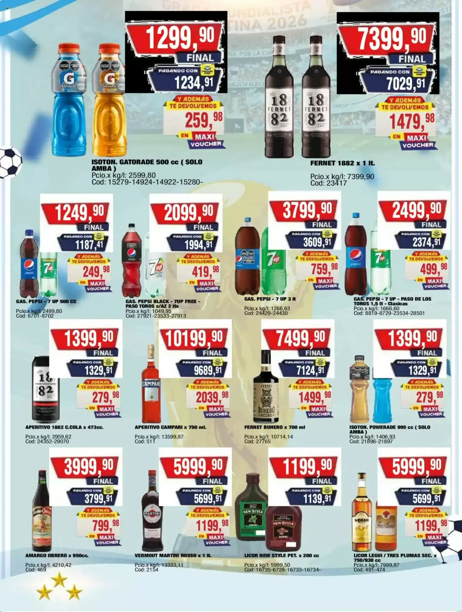 Ofertas de Brochure Supermercado Mayorista Maxiconsumo 13 de julio al 19 de julio 2026 - Página 21 del catálogo