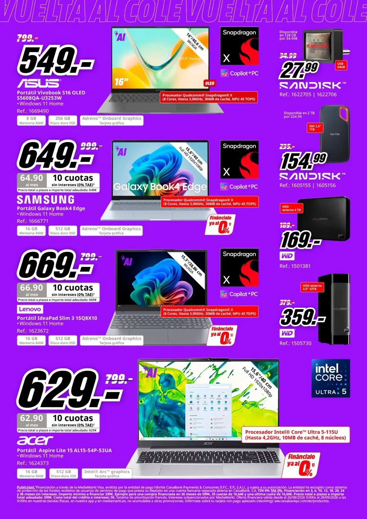 Catálogo de Media Markt: Vuelta a la Uni 17 de septiembre al 27 de septiembre 2026 - Página 33