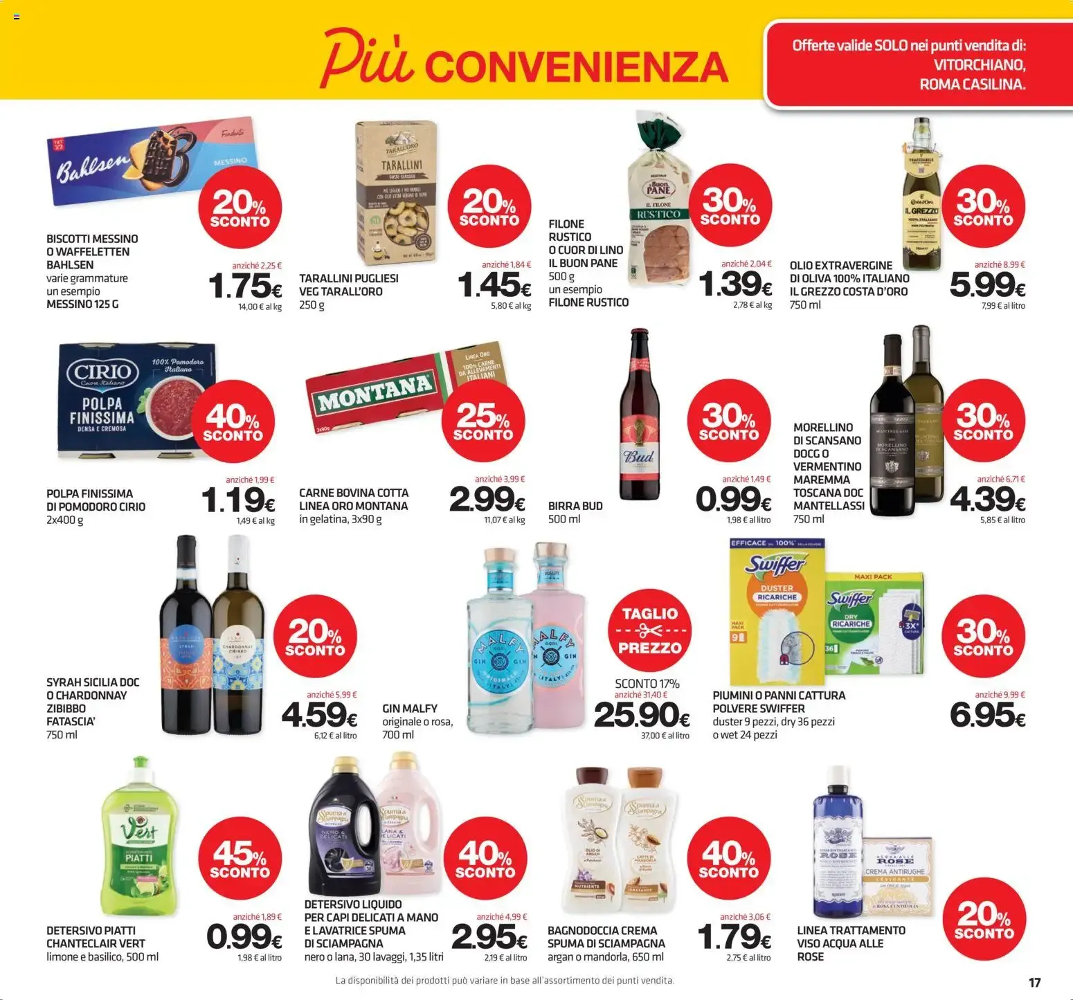Superconti Supermercati - Grandes Descuentos da 18 giugno a 1 luglio di 2026 - Pagina del volantino 17