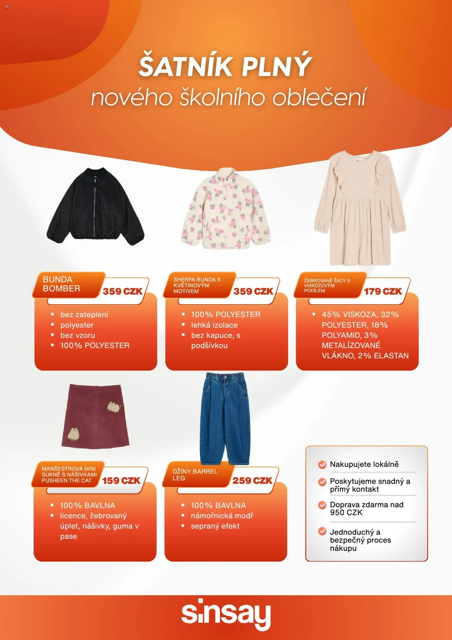 Sinsay: Novinky - Moda para toda la familia - 6. srpna 2. září 2026 - Page 3