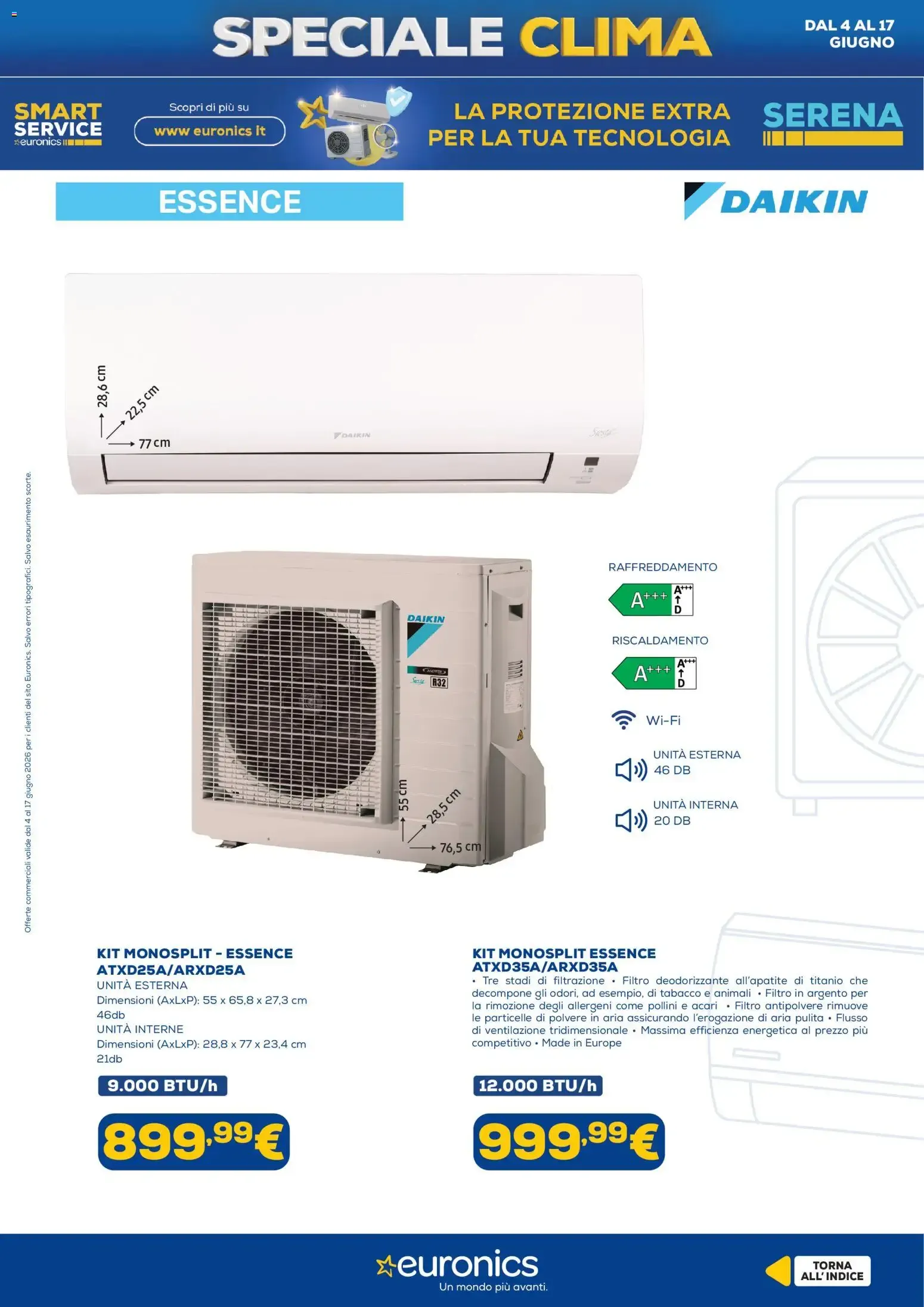 Speciale Clima Euronics: rinfresca casa con efficienza e stile da 4 giugno a 17 giugno di 2026 - Pagina del volantino 6