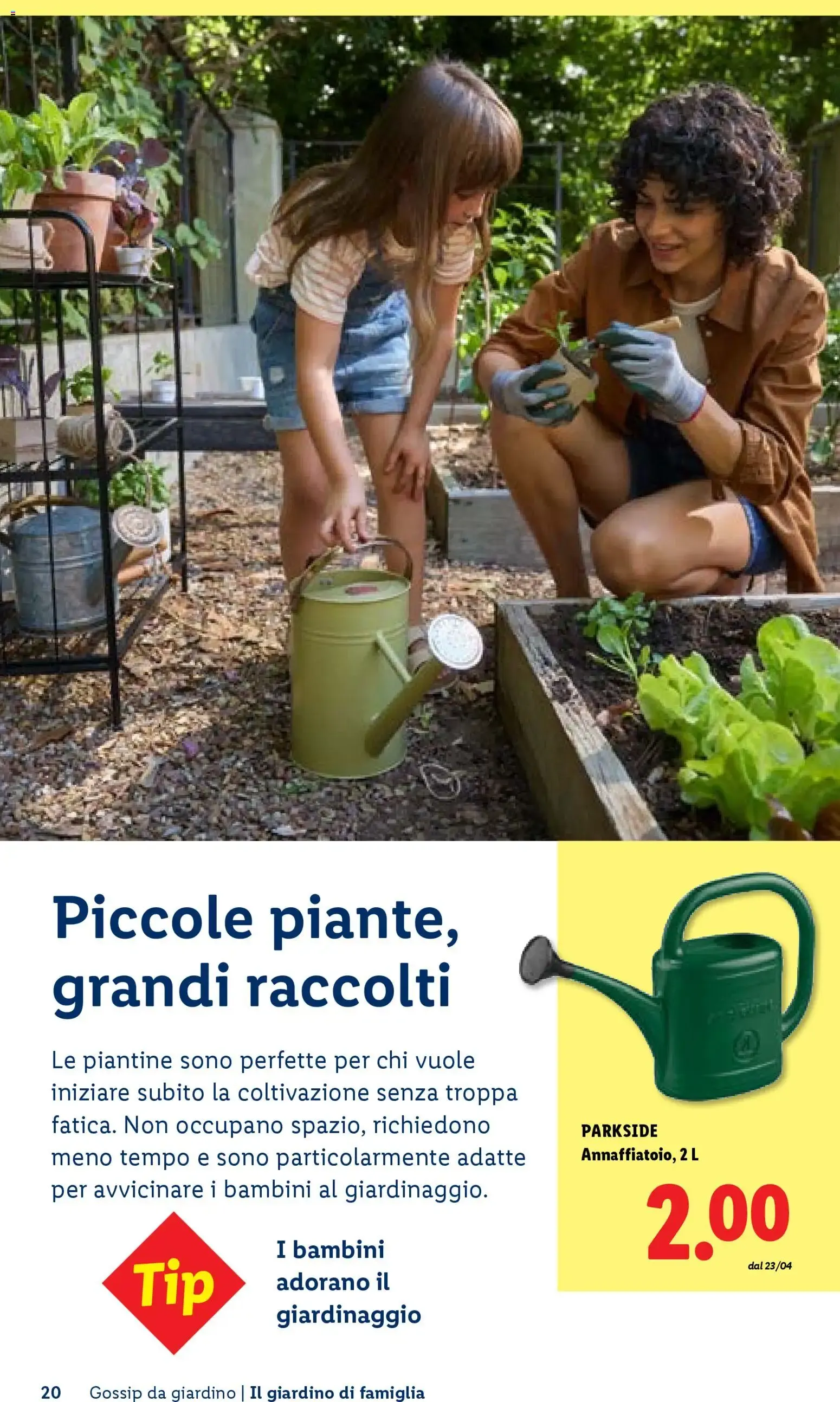 Vivi il tuo giardino - Rivista per il giardinaggio Primavera 2026 da 23 aprile a 1 luglio di 2026 - Pagina del volantino 20