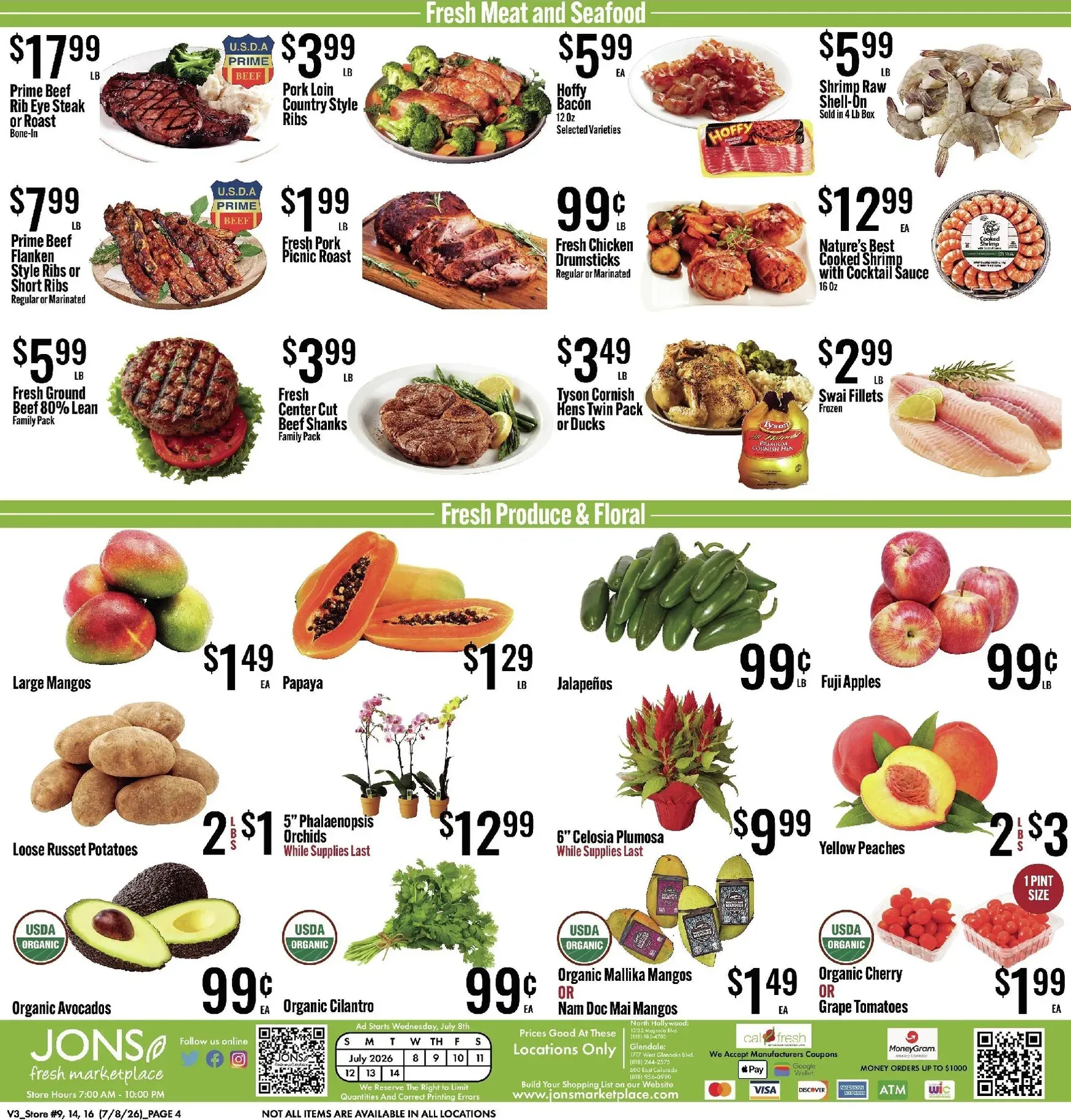 Weekly ad Current Jons leaflet valid from Wednesday 07/08/2026 to Tuesday 07/14/2026 from July 8 to July 14 2026 - Page 4