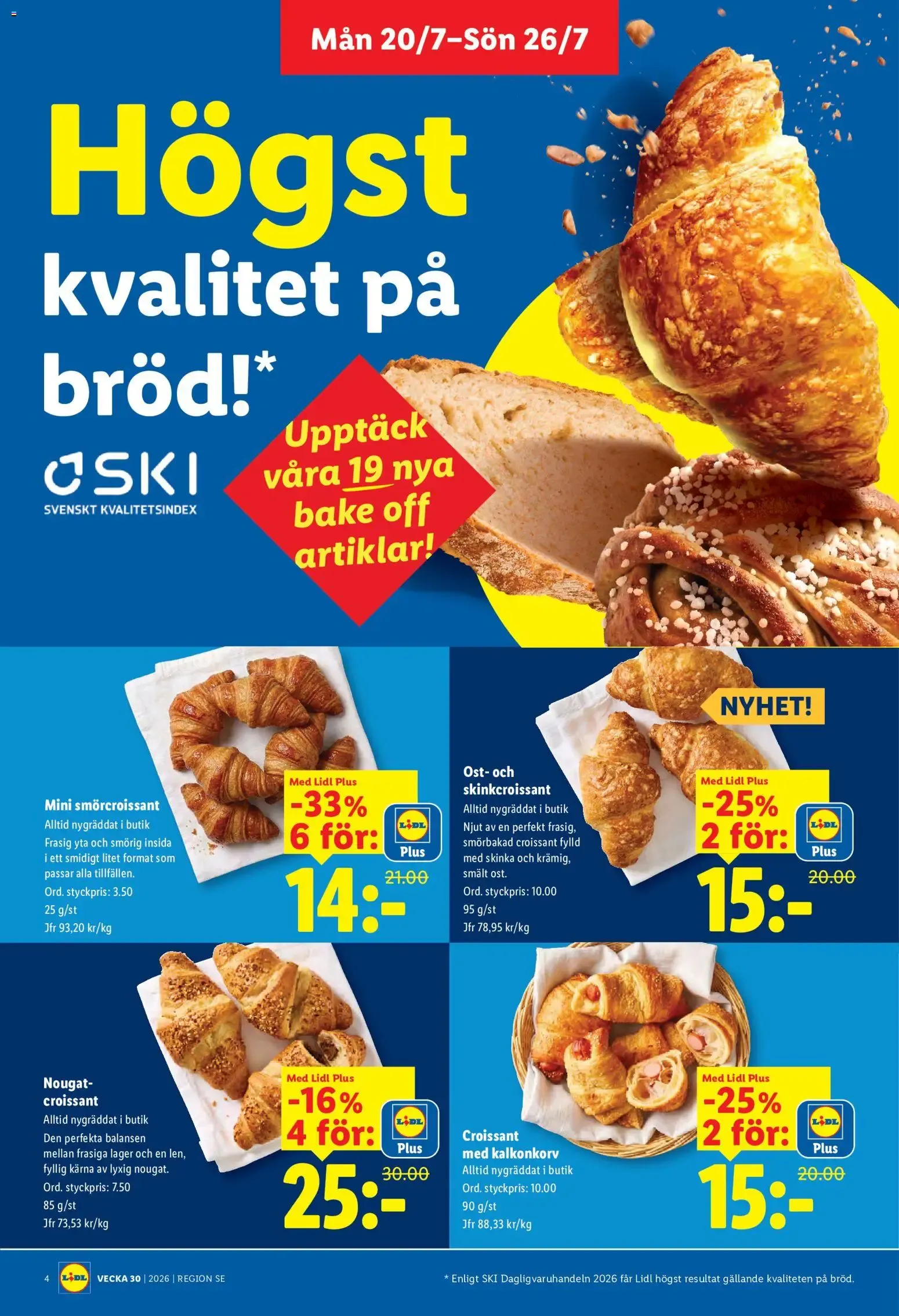 Lidl erbjudanden från 20/07/2026 - 26/07/2026 > Reklamblad nuvarande rabatter från 20 juli till 26 juli 2026 - Reklamblad sidor 4