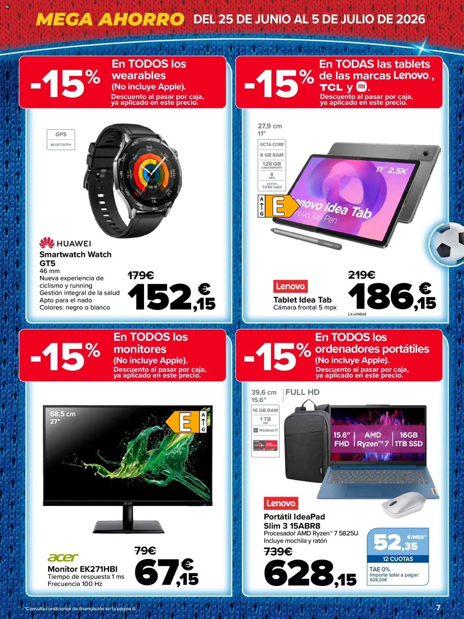 Catálogo de Carrefour Mega Ahorro del 25/06/2026 | Catálogo 25 de junio al 5 de julio 2026 - Página 7