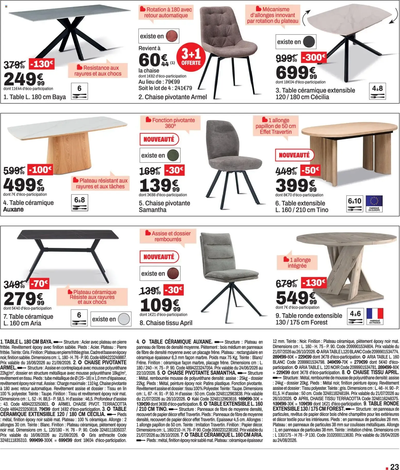 But catalogue easy rentrée à partir du 21/07/2026 - promo en ligne du 21 juillet au 24 août 2026 - Catalogue page 22