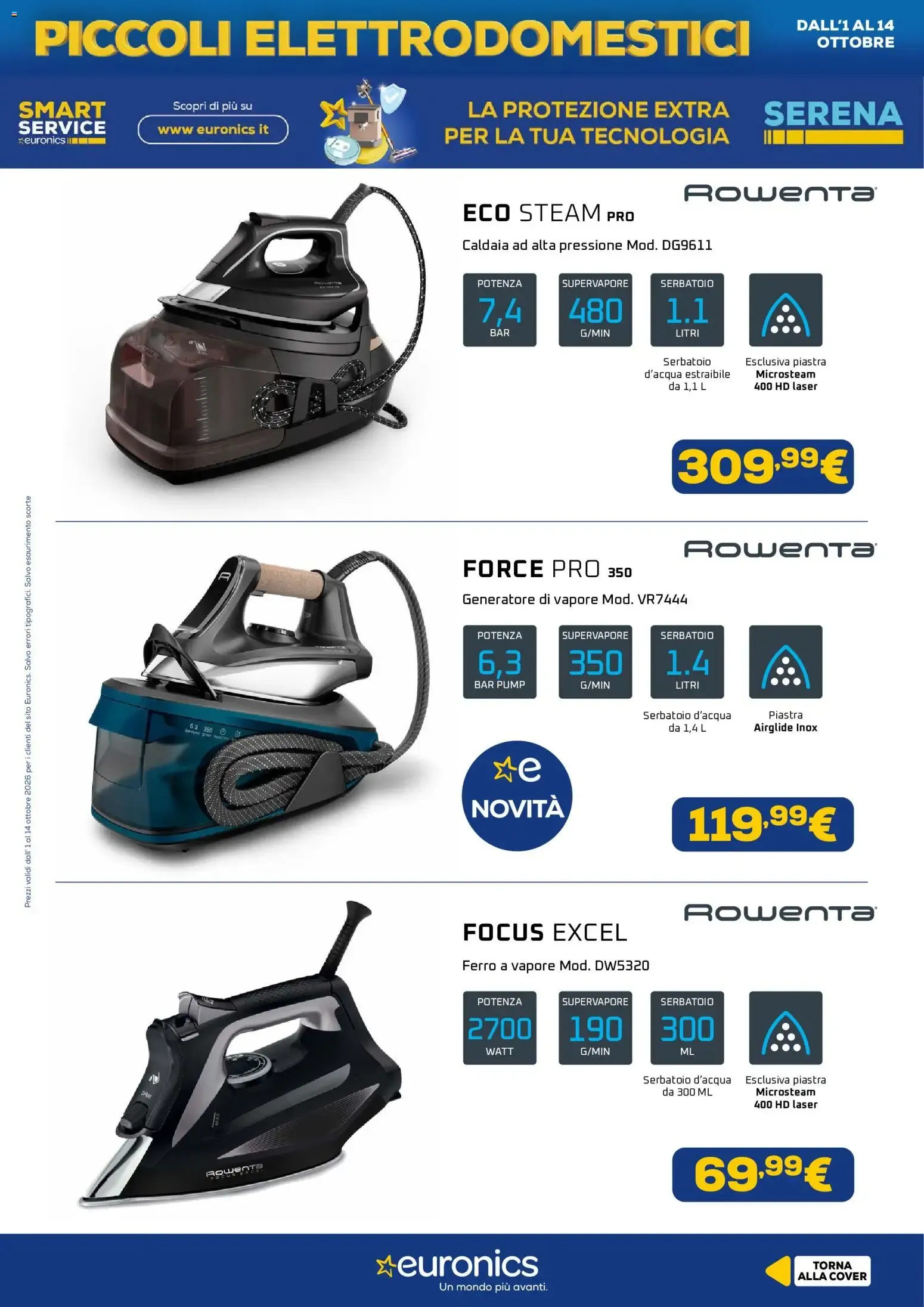 Nuovo Euronics volantino Piccoli Elettrodomestici dal 01/10/2026 > offerte anteprima 🛍️ da 1 ottobre a 14 ottobre di 2026 - Pagina del volantino 16