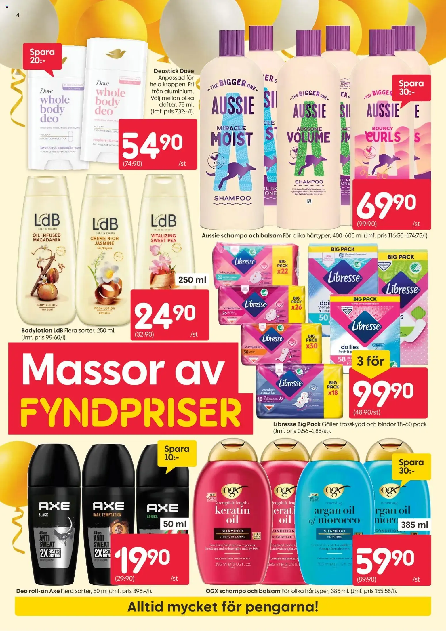 Rusta erbjudanden från 17/08/2026 - 23/08/2026 > Reklamblad nuvarande rabatter från 17 augusti till 23 augusti 2026 - Reklamblad sidor 4