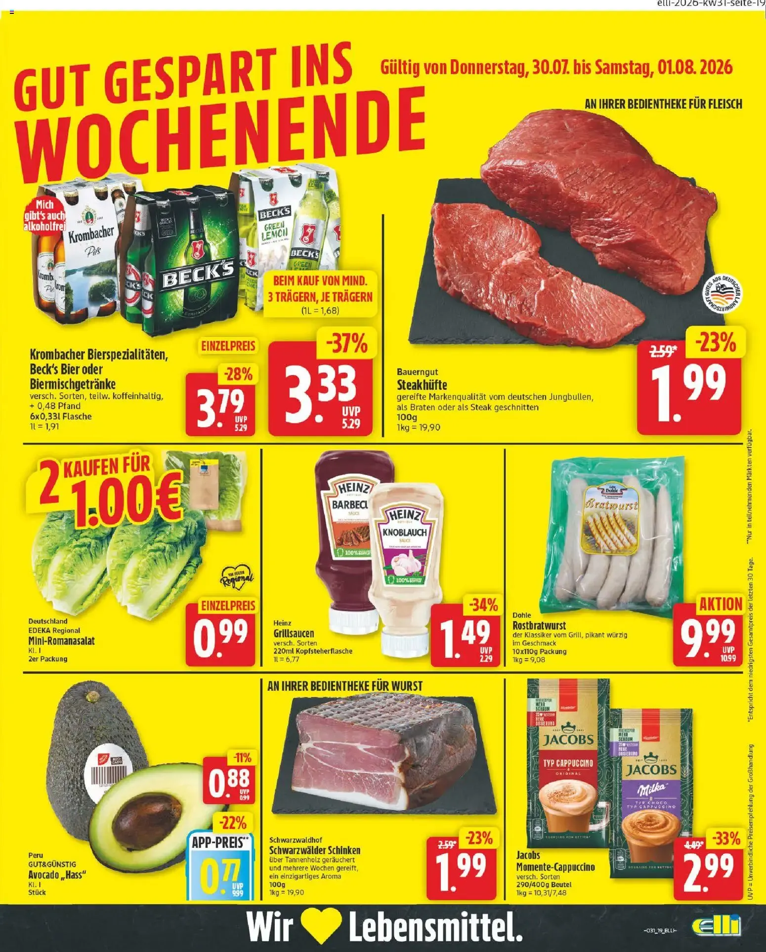 Elli Markt Prospekt vom 27.07.2026 – Angebote online von 27. Juli bis 1. August 2026 - Prospekt seite 22