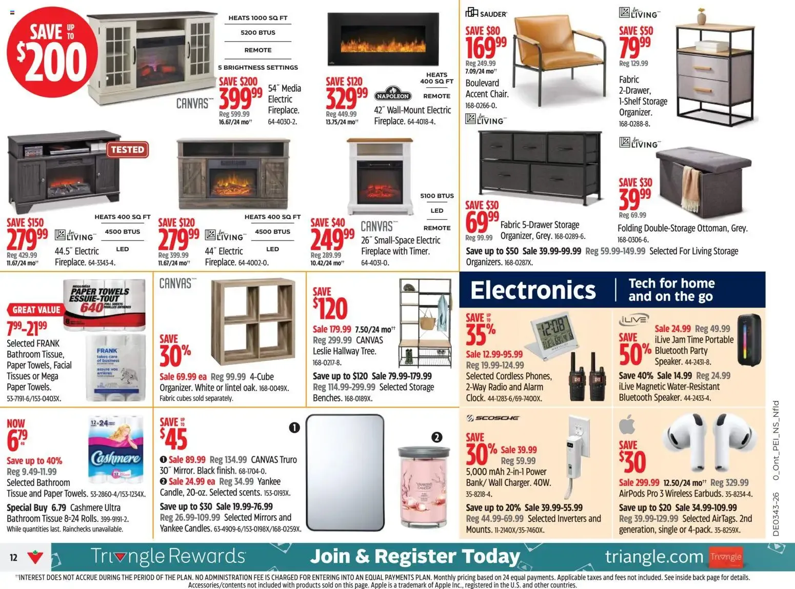 Canadian Tire Canada's Fall Store Deals from October 22 to October 28 2026 - flyer page 11