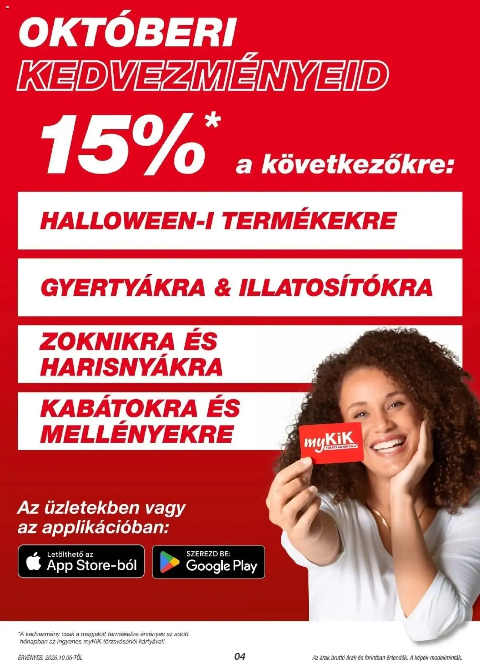 Katalógus TÖBB MEGHITT CSALÁDI PILLANAT. október 5.-tól november 1.-ig 2026. - Oldal 4