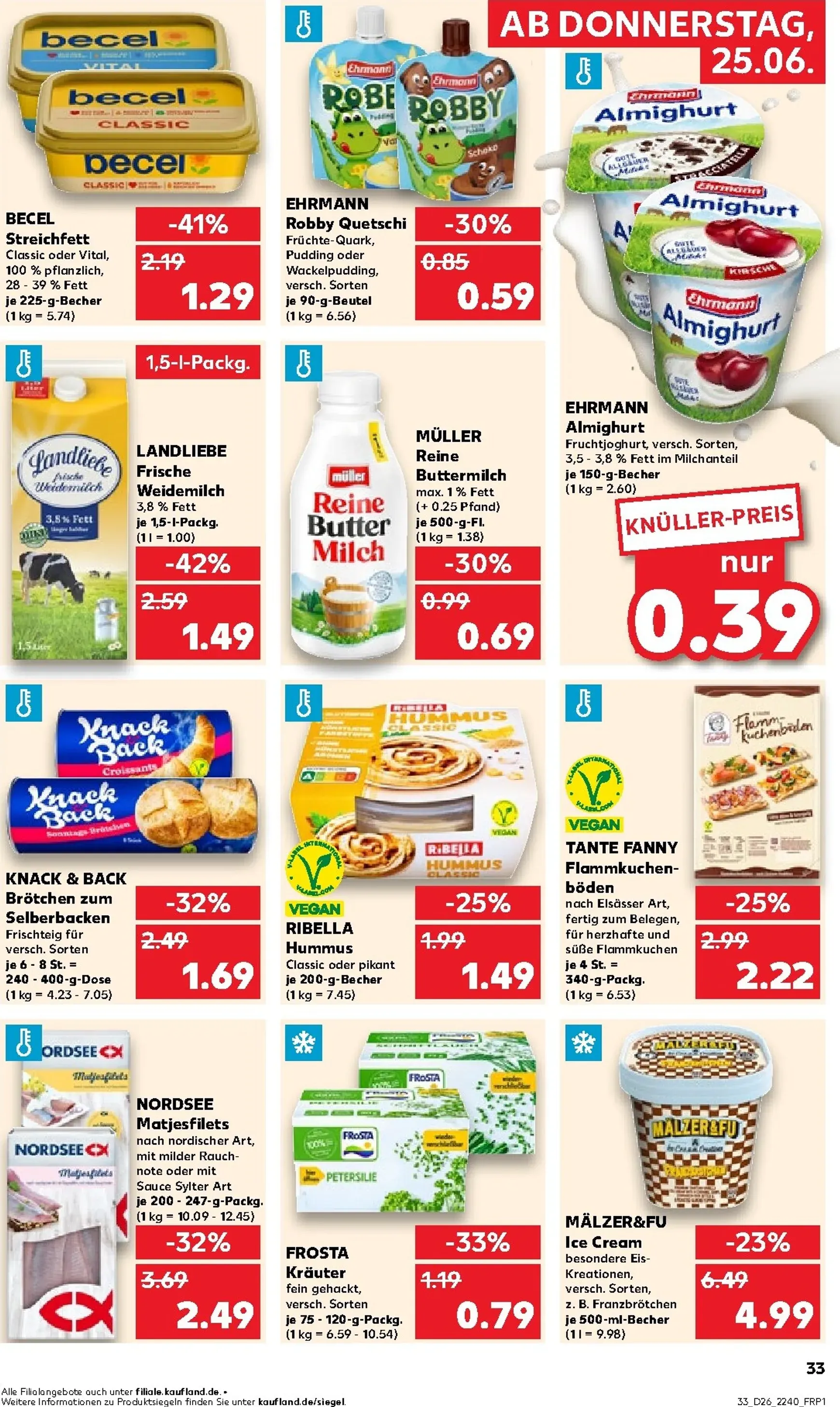 Neuer Kaufland Prospekt – von Donnerstag 25.06.2026 bis Mittwoch 01.07.2026 von 25. Juni bis 1. Juli 2026 - Prospekt seite 34