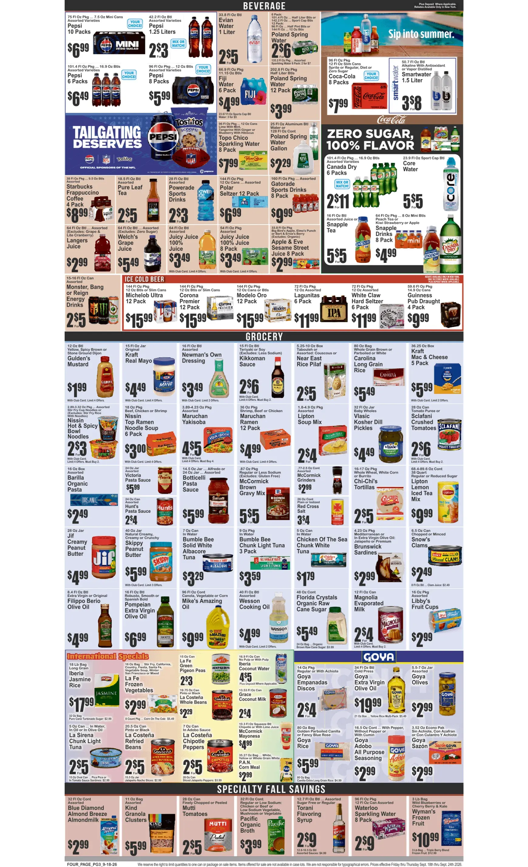 Weekly ad Key Food Weekly Ad from September 18 to September 24 2026 - Page 4