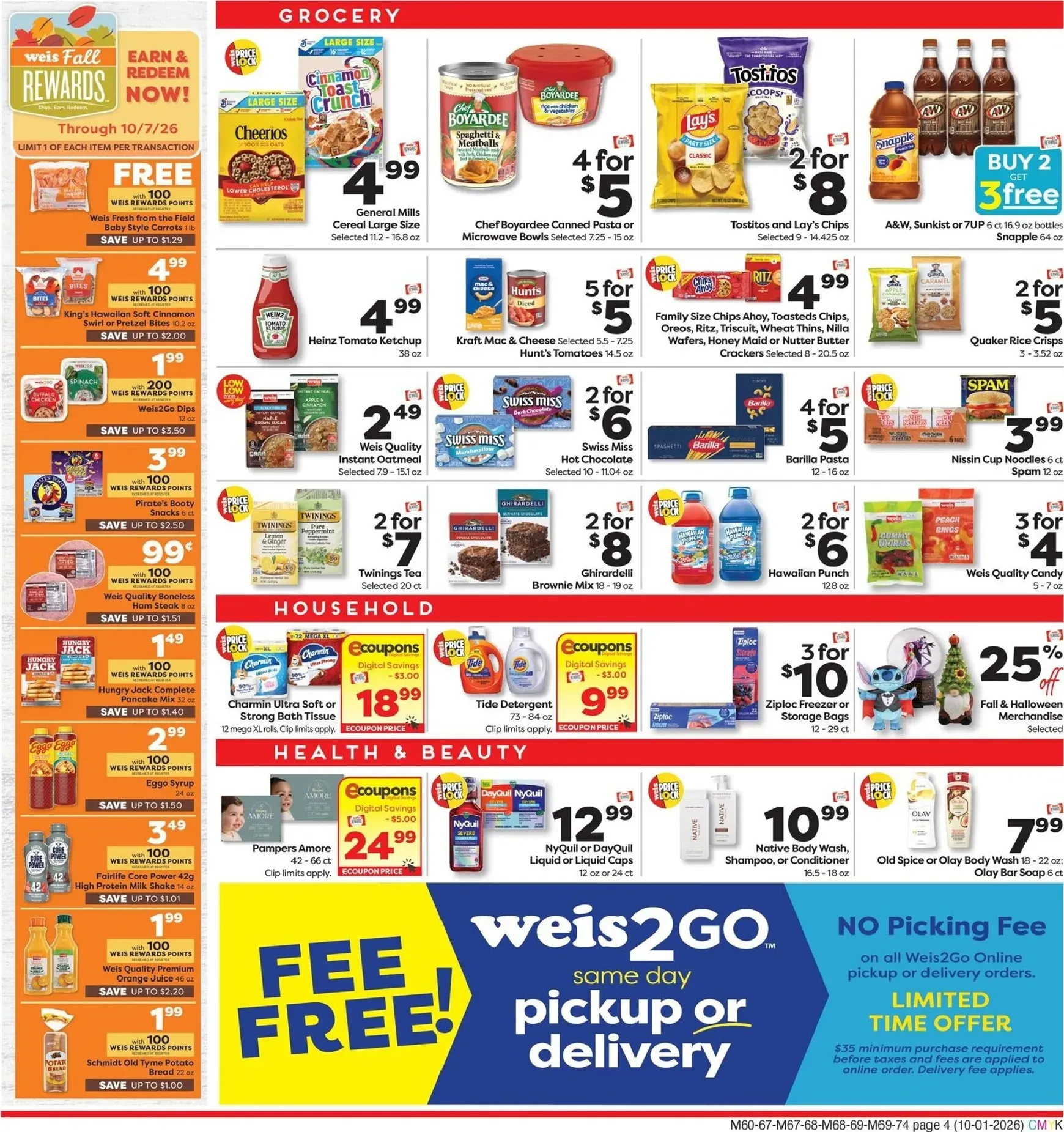 Weekly ad Weis Price Lock: Ahorros extendidos en miles de productos from October 1 to October 28 2026 - Page 7