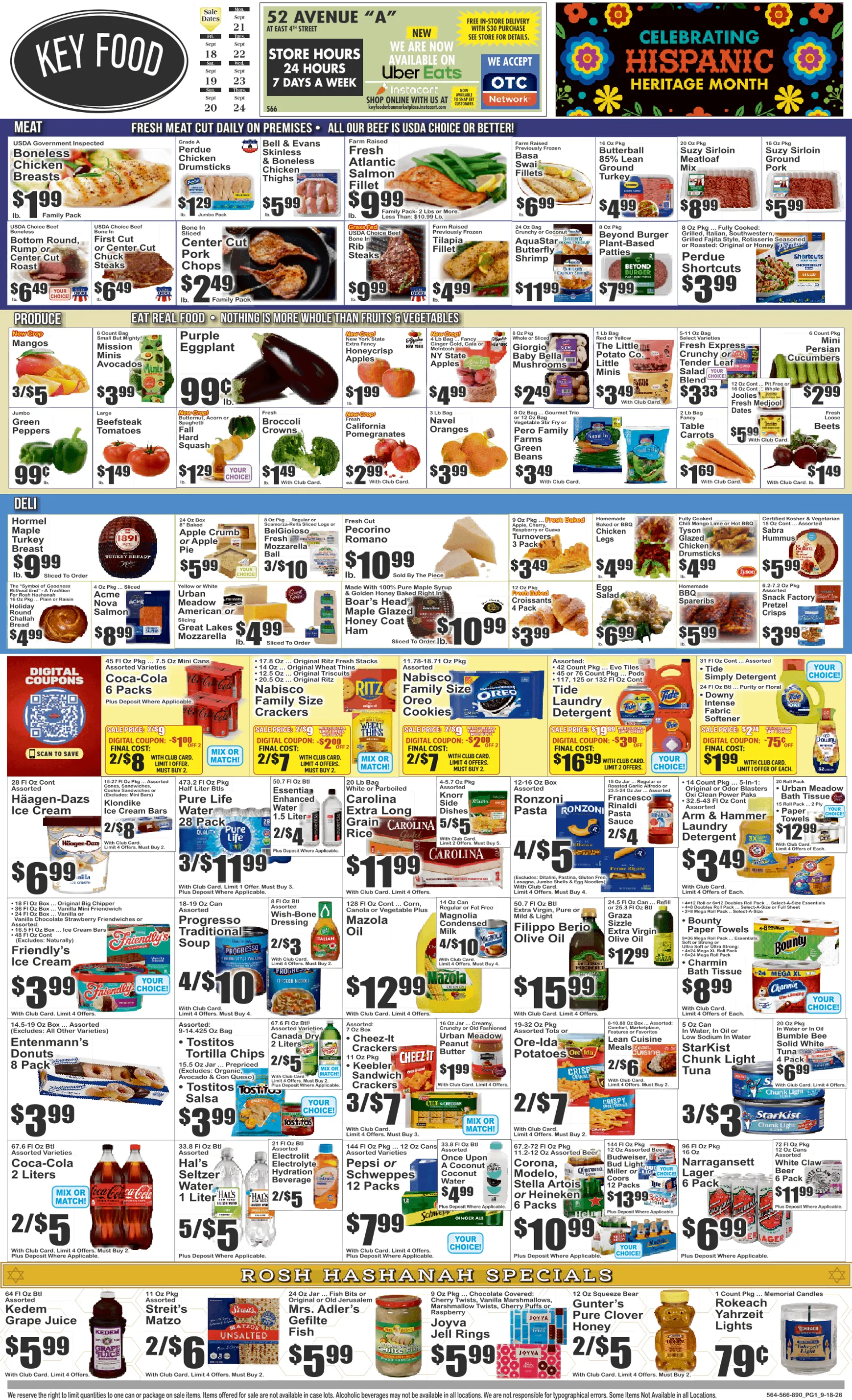Weekly ad Key Food Weekly Ad from September 18 to September 24 2026 - Page 1