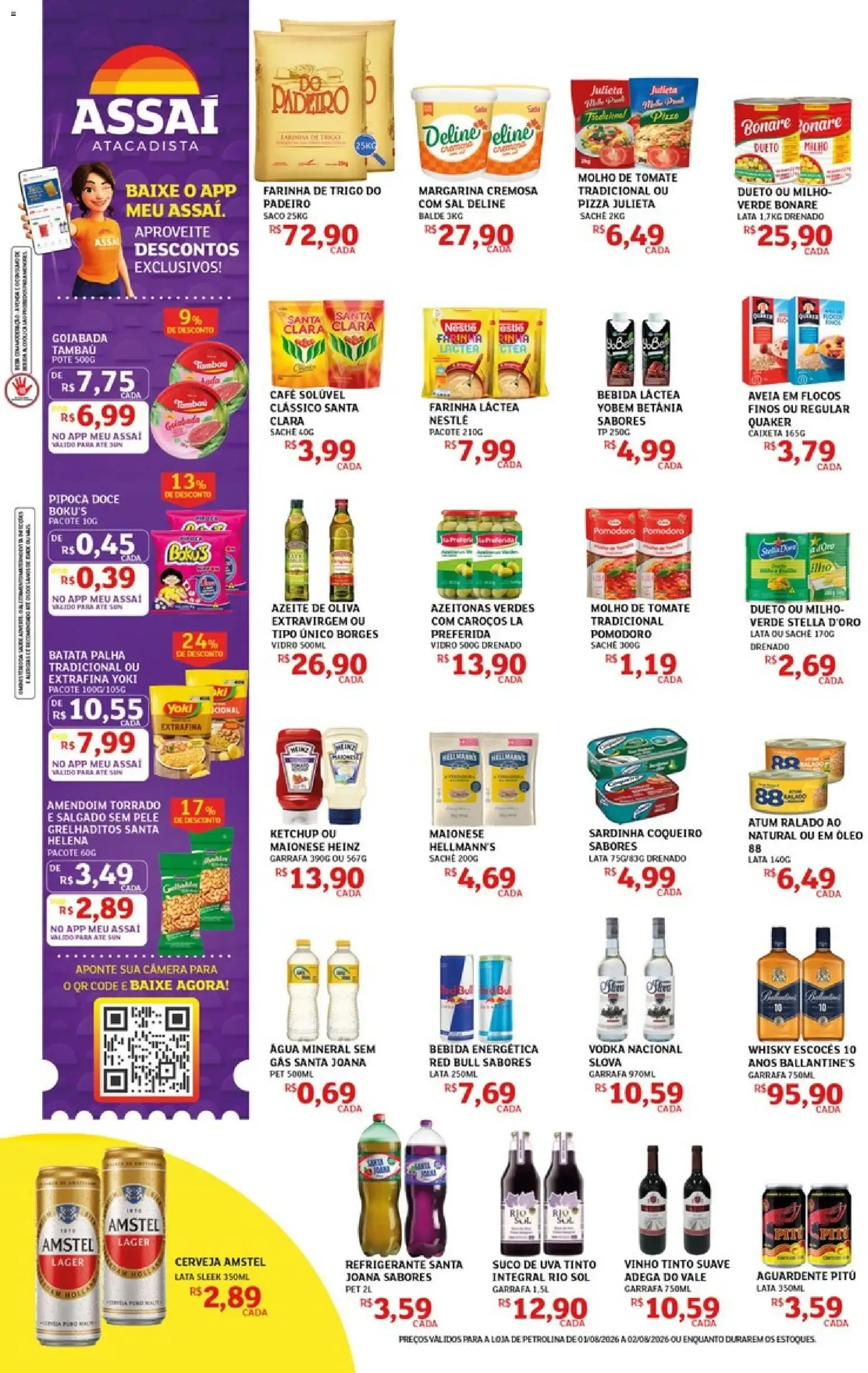 Encarte de Assaí Atacadista ofertas - PE de 01/08/2026 | Promoções Online 1 de agosto até 2 de agosto 2026 - Pagina 2