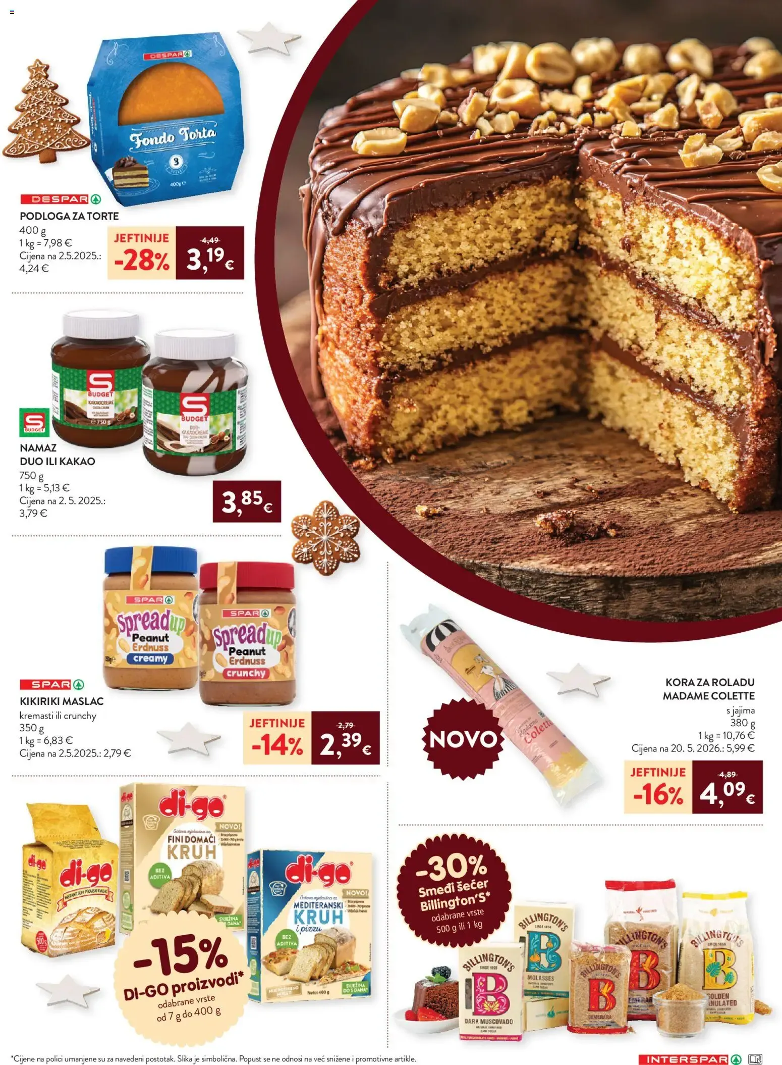 Katalog Interspar Vrijeme Je Za Kolače novi od 07.10.2026 na listanje > letak digitalni od 7. listopada do 15. prosinca 2026. - Pregled Stranica 5