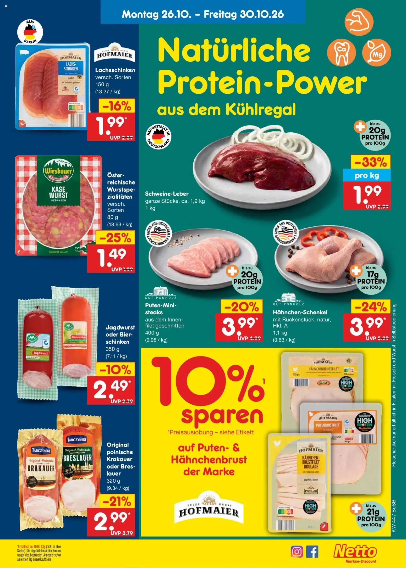 Netto Marken-Discount Prospekt (ab 26.10.2026) » Angebote von 26. Oktober bis 30. Oktober 2026 - Prospekt seite 17