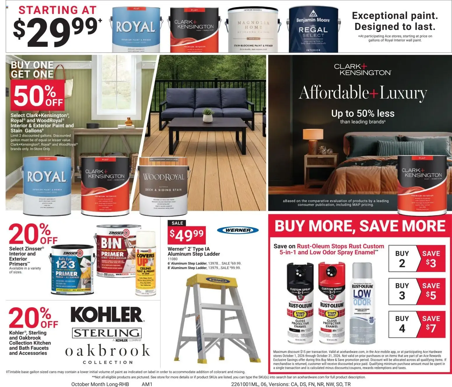 Weekly ad ACE Hardware Weekly Ad (10/01 - 10/31 2026) - Flyer from October 1 to October 31 2026 - Page 5