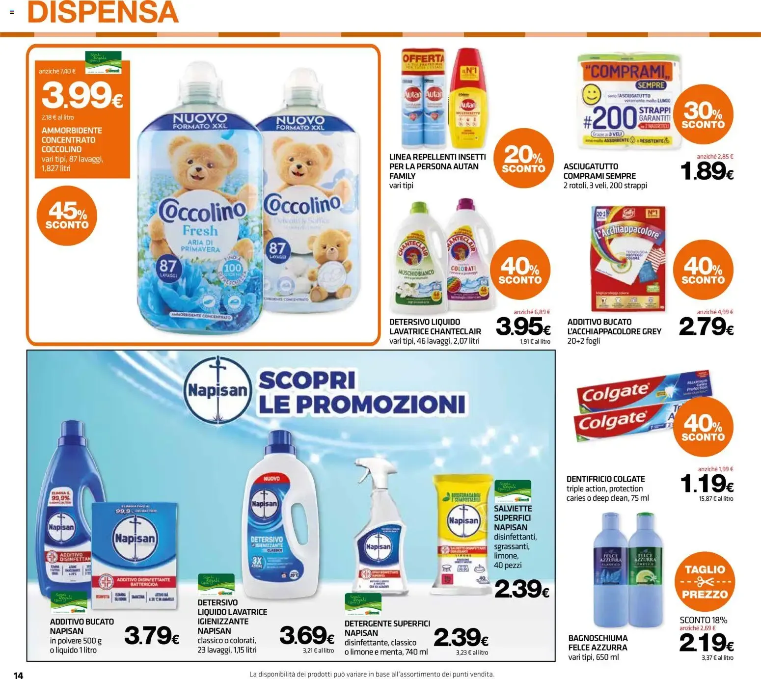Superconti volantino dal 30/07/2026 - online Offerte da 30 luglio a 12 agosto di 2026 - Pagina del volantino 14