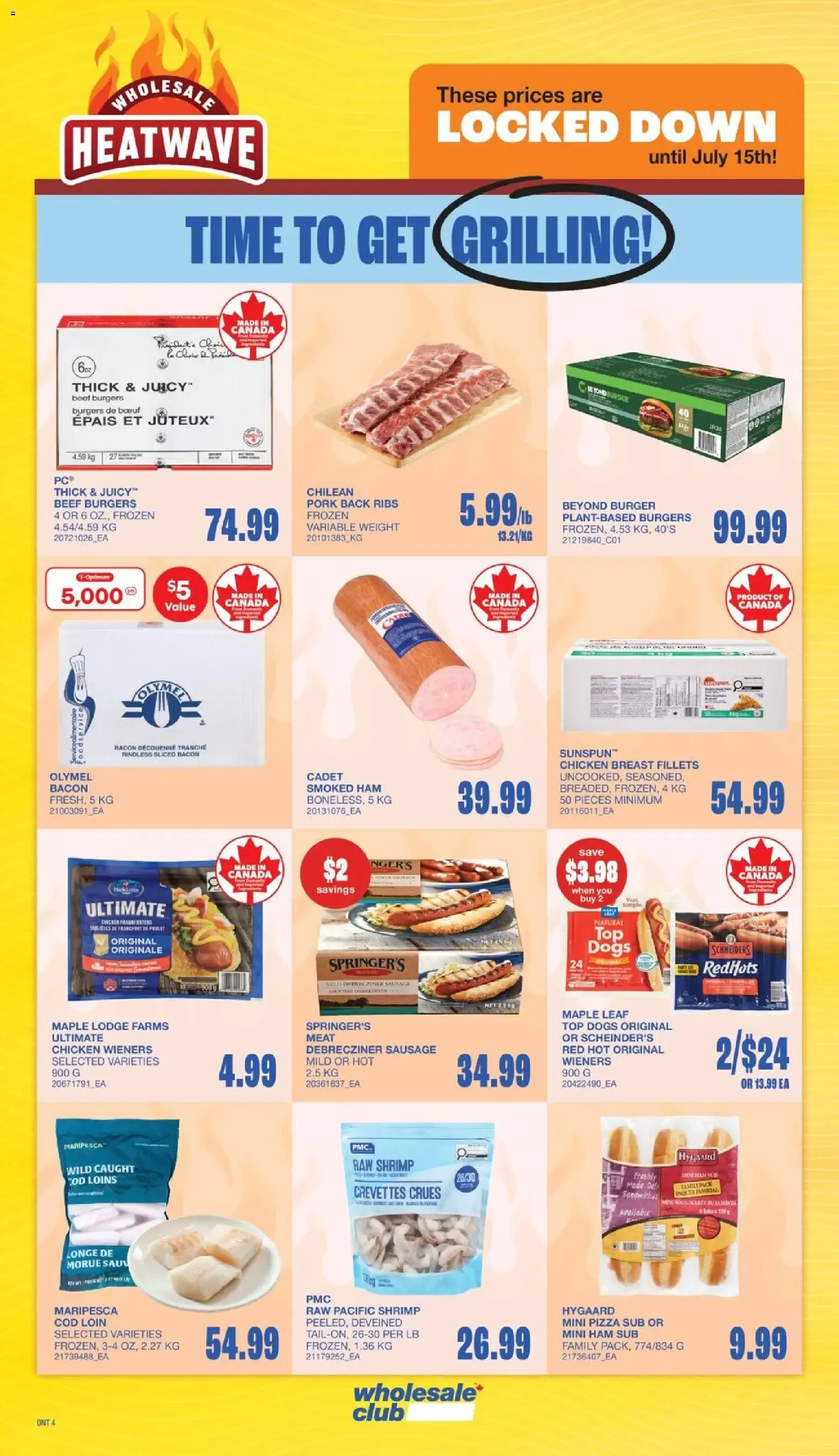 Wholesale Club weekly flyer / circulaire from Jun 4, 2026 > weekly specials & deals from June 1 to June 30 2026 - flyer page 11